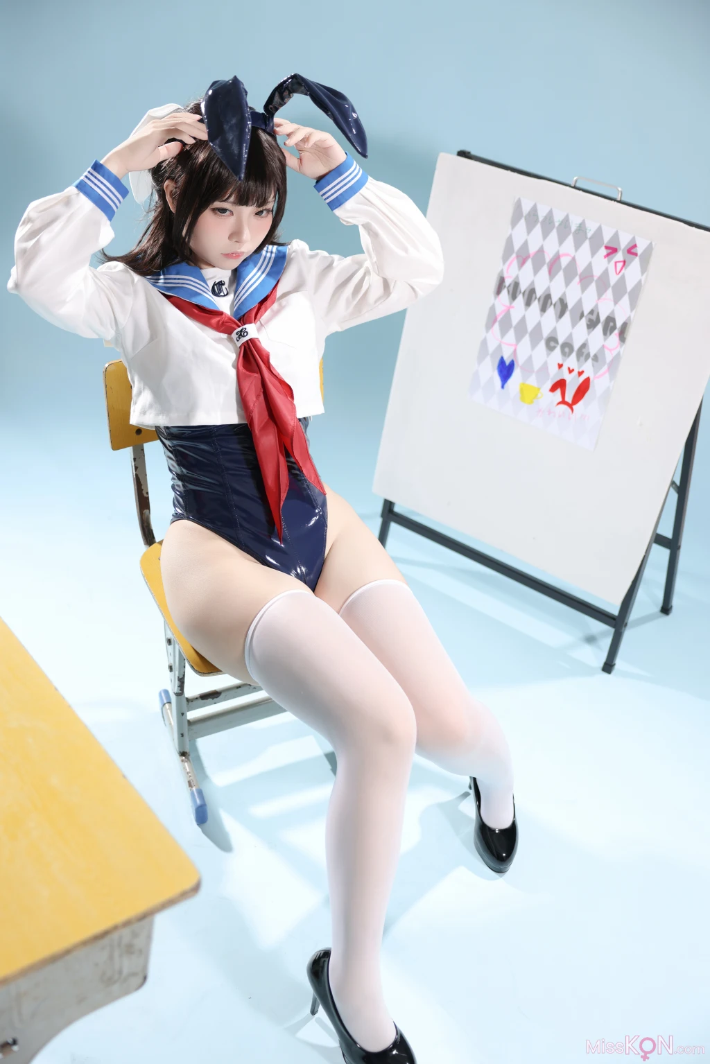 Coser@G44不会受伤_ 水手服兔女郎咖啡厅