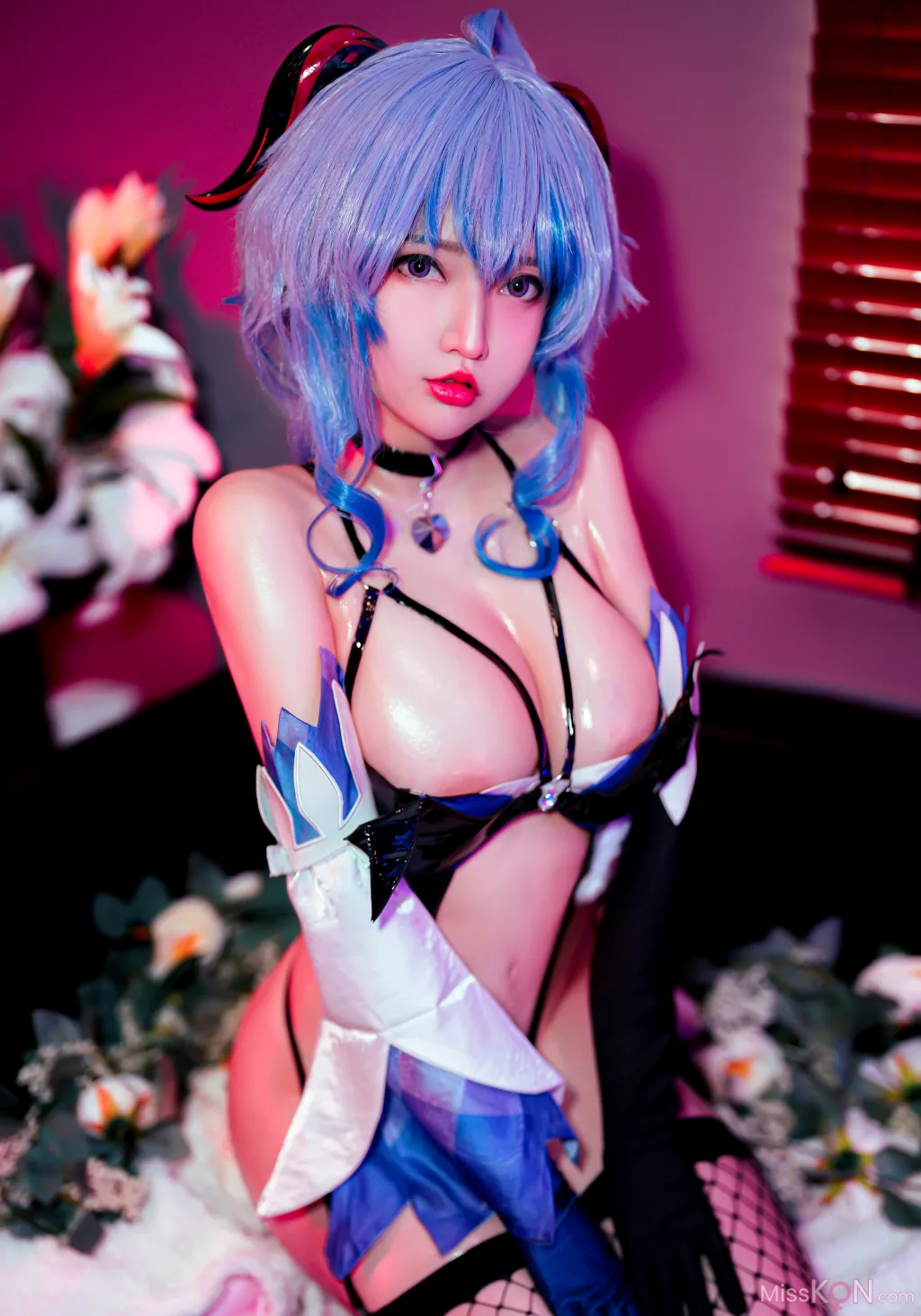 Coser@Potato Godzilla_ Ganyu Succubus Ver. Genshin Impact