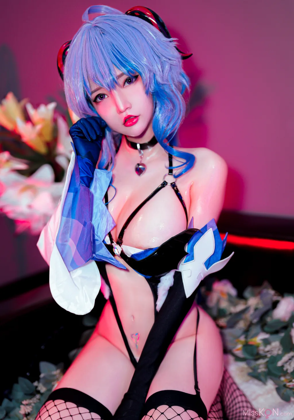 Coser@Potato Godzilla_ Ganyu Succubus Ver. Genshin Impact