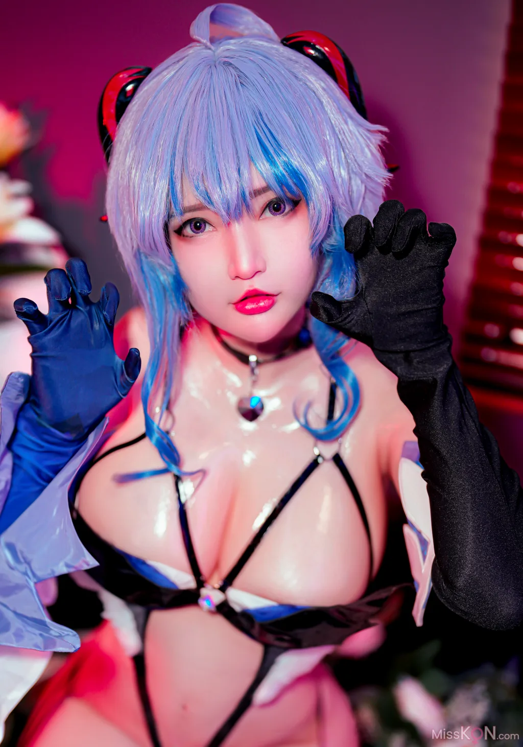 Coser@Potato Godzilla_ Ganyu Succubus Ver. Genshin Impact