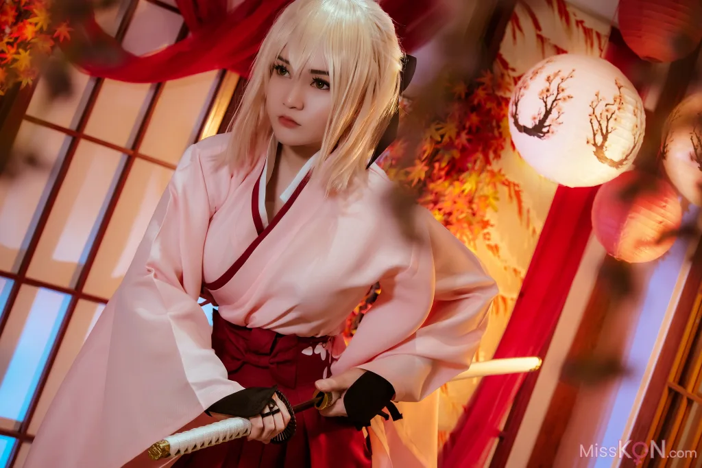 Coser@Potato Godzilla_ Okita Souji Sakura Saber