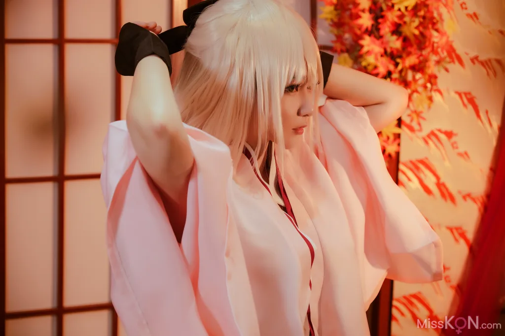 Coser@Potato Godzilla_ Okita Souji Sakura Saber