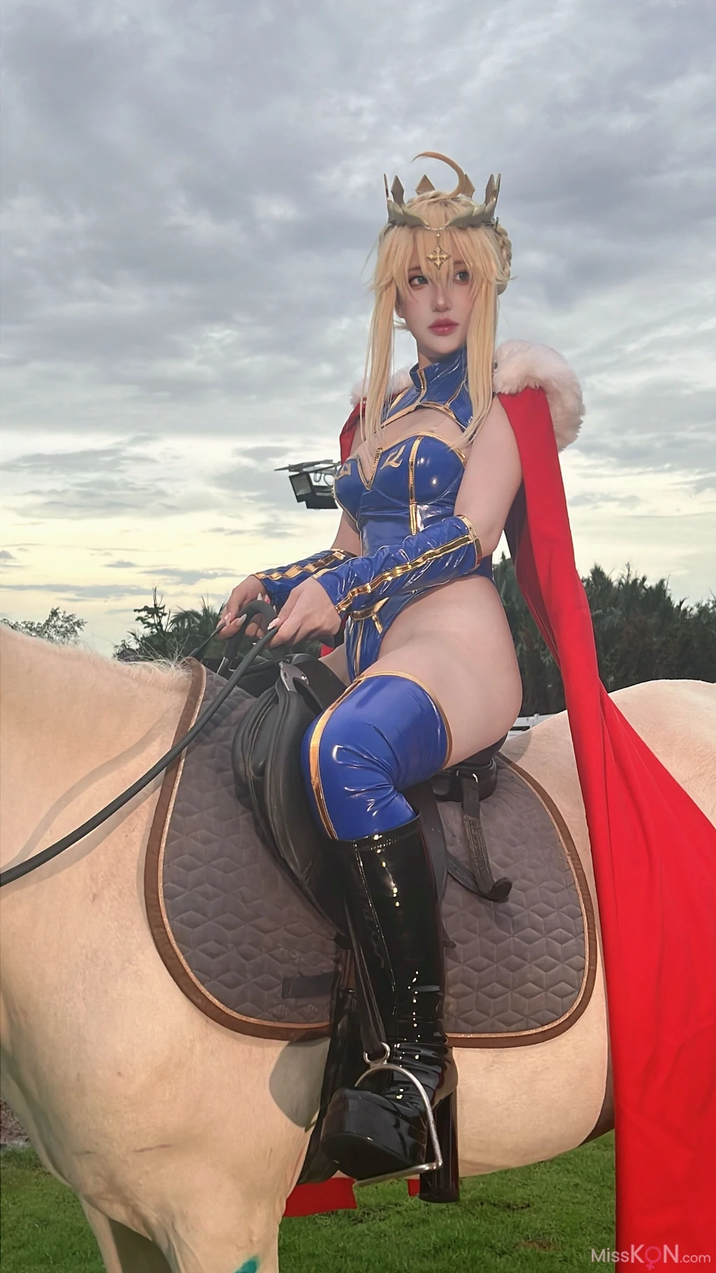 Coser@PuyPuy_ Artoria Lancer FateGrand Order