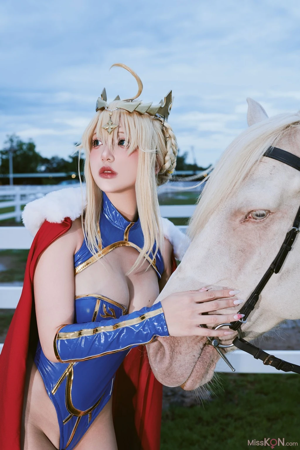 Coser@PuyPuy_ Artoria Lancer FateGrand Order