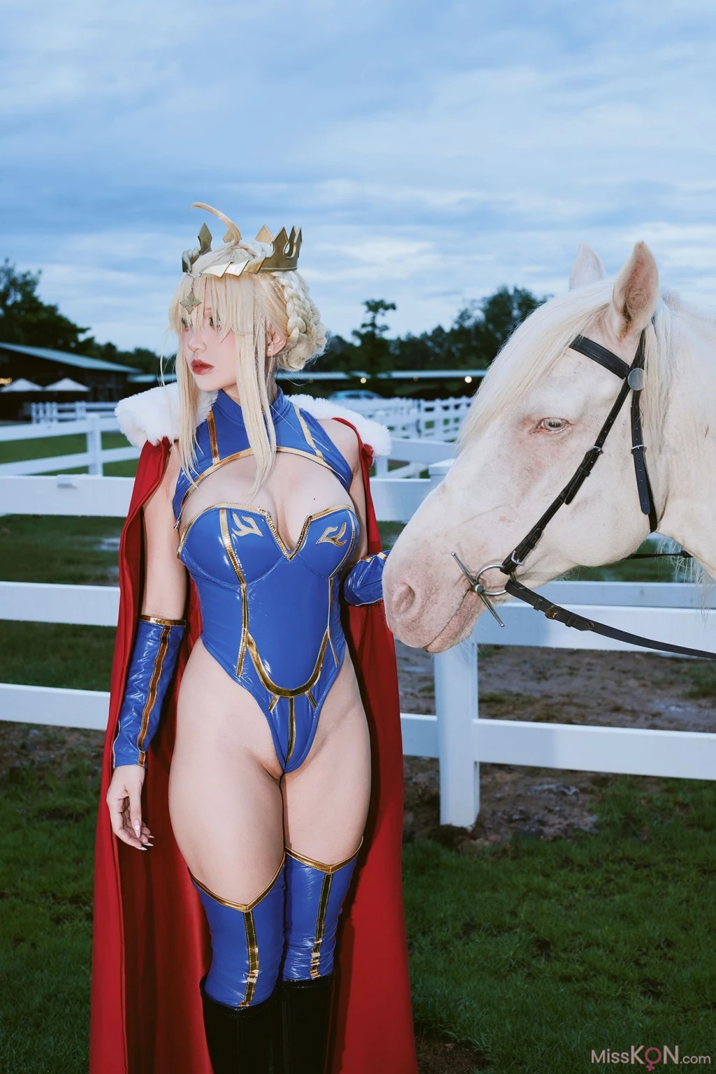 Coser@PuyPuy_ Artoria Lancer FateGrand Order