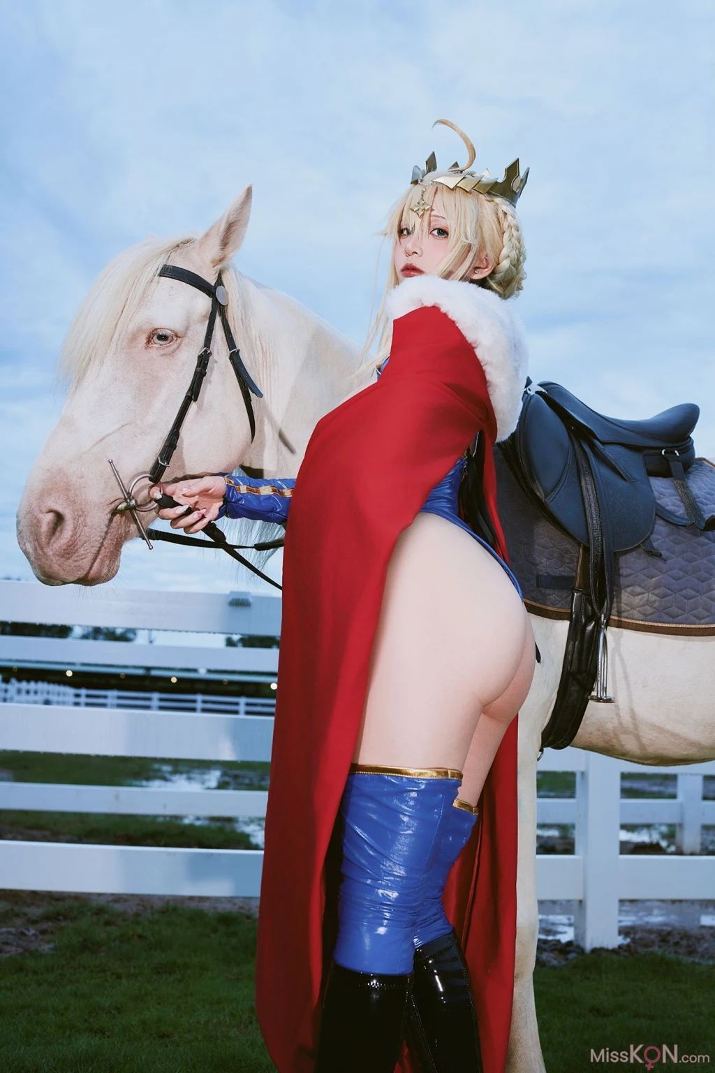 Coser@PuyPuy_ Artoria Lancer FateGrand Order