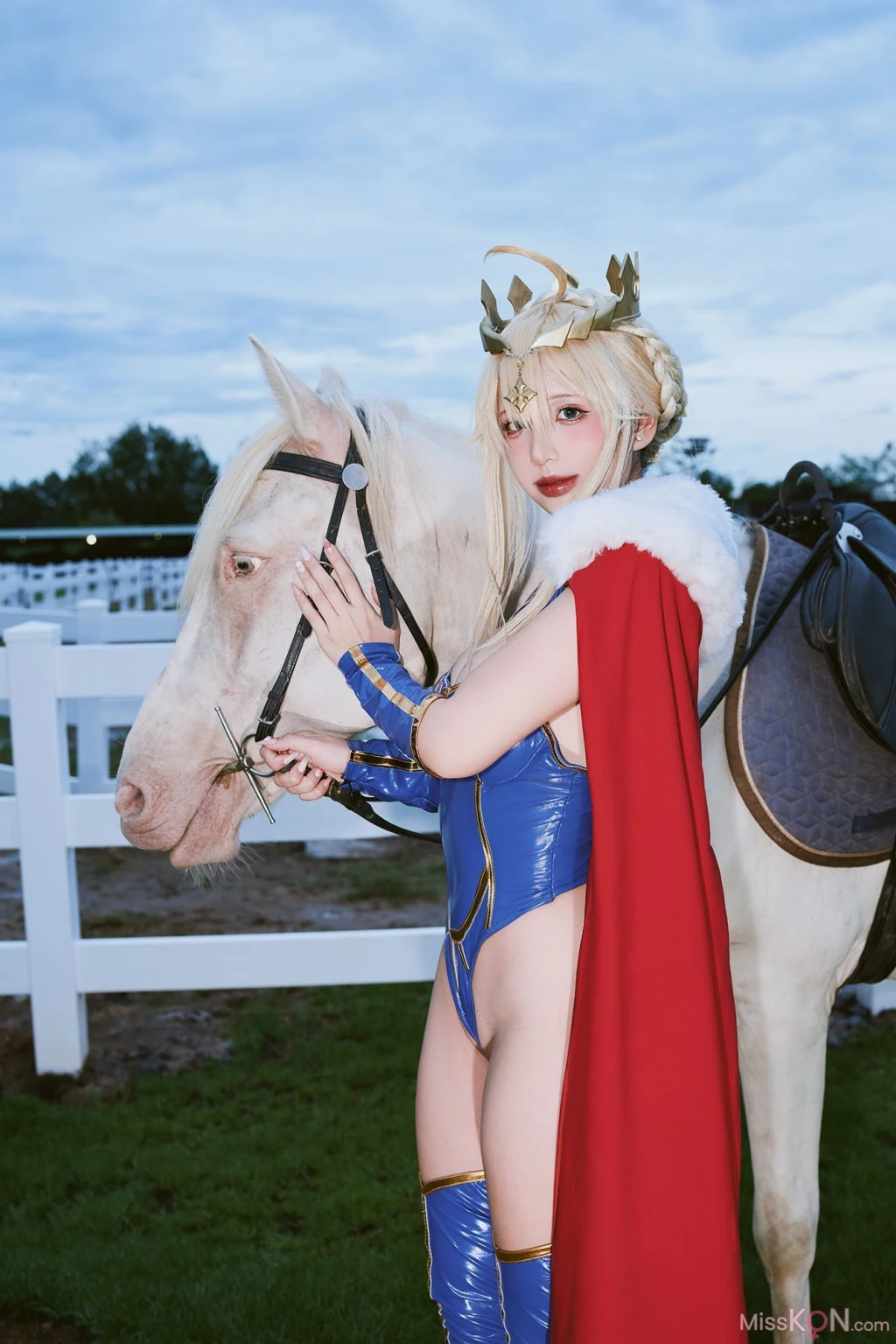 Coser@PuyPuy_ Artoria Lancer FateGrand Order