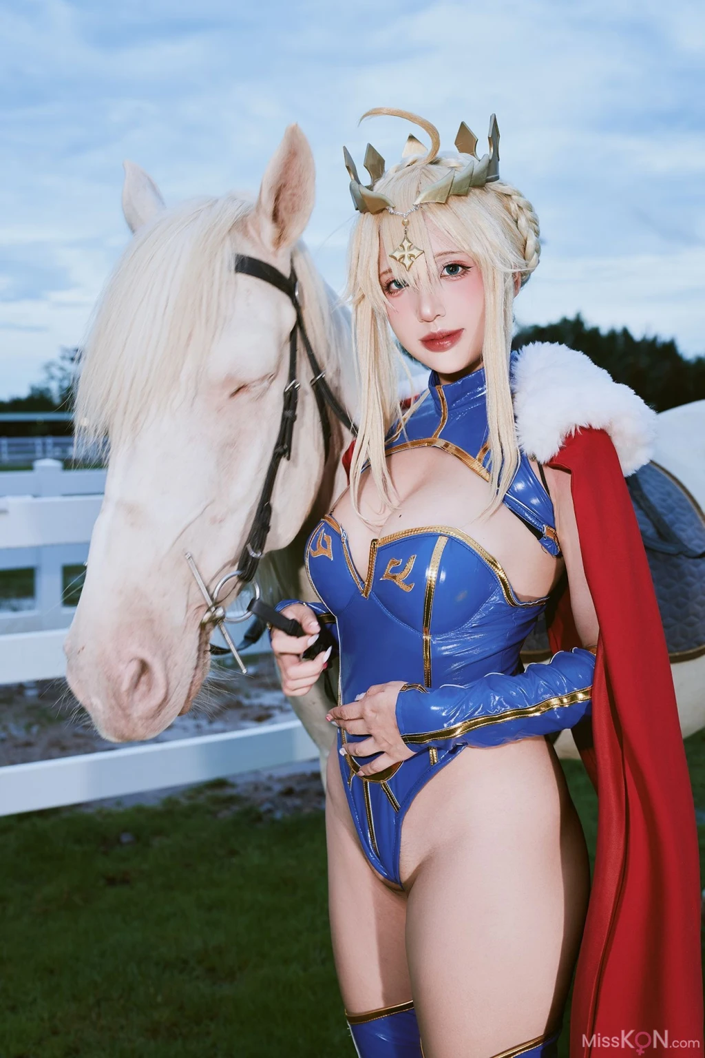 Coser@PuyPuy_ Artoria Lancer FateGrand Order