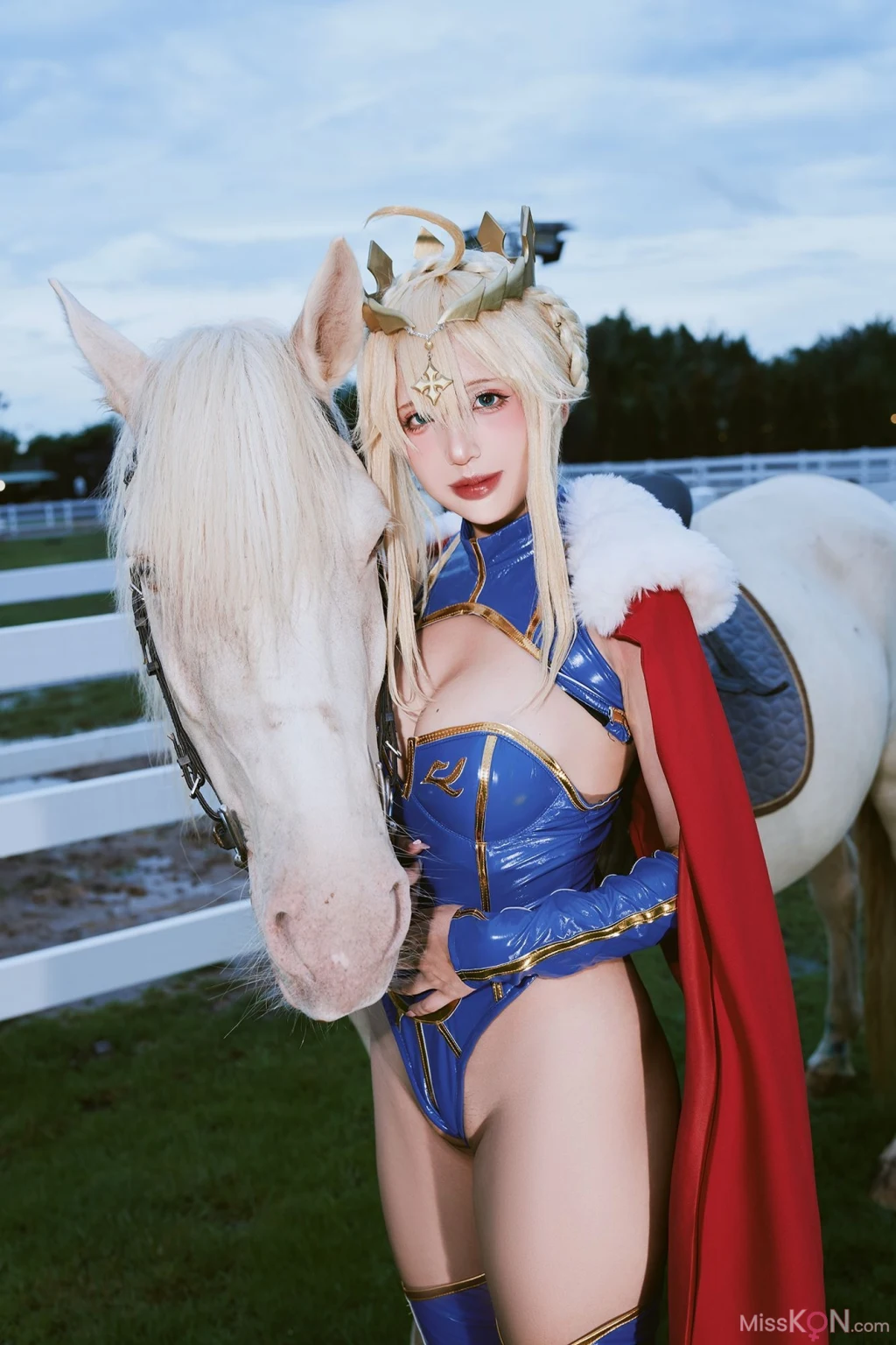 Coser@PuyPuy_ Artoria Lancer FateGrand Order