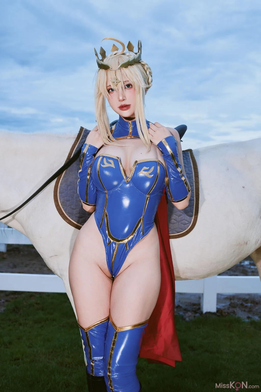 Coser@PuyPuy_ Artoria Lancer FateGrand Order