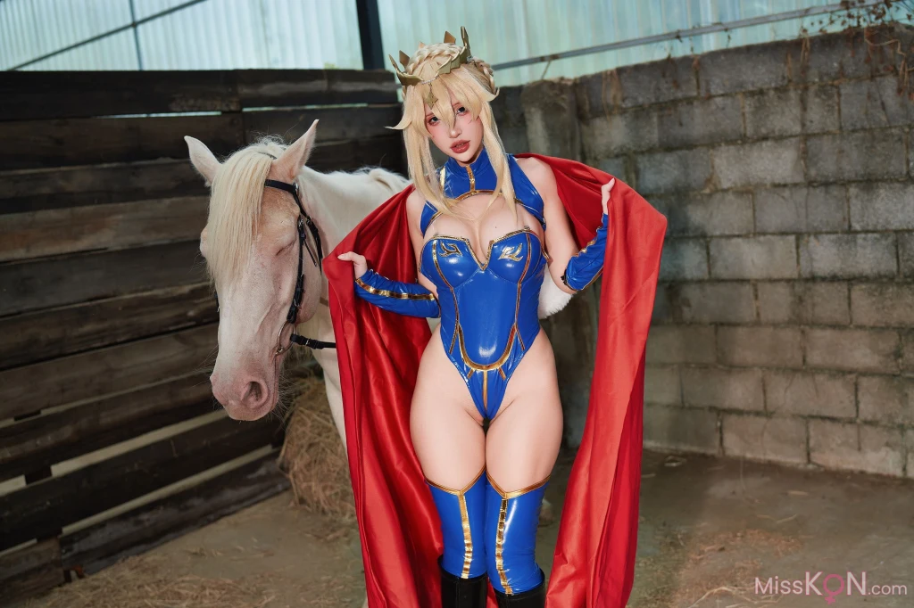 Coser@PuyPuy_ Artoria Lancer FateGrand Order