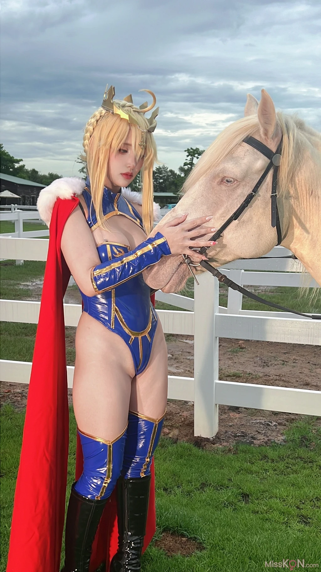 Coser@PuyPuy_ Artoria Lancer FateGrand Order