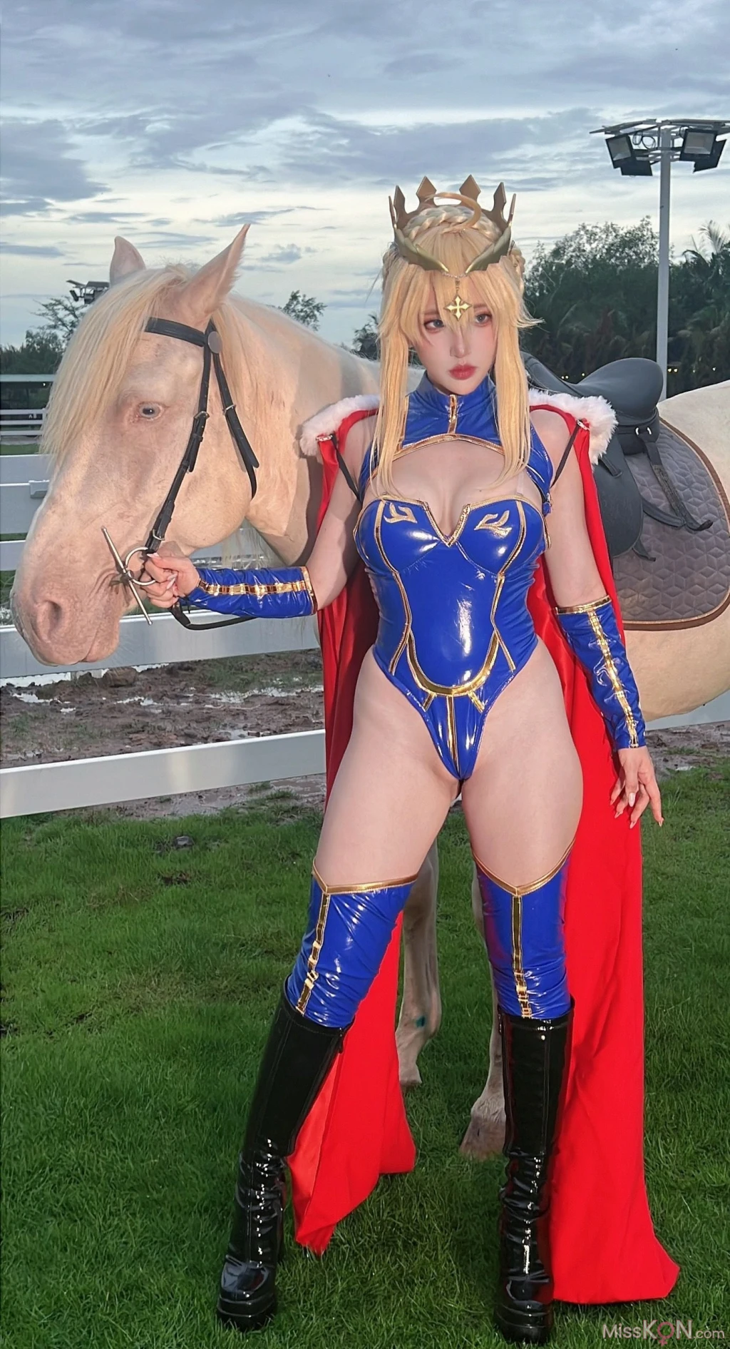 Coser@PuyPuy_ Artoria Lancer FateGrand Order