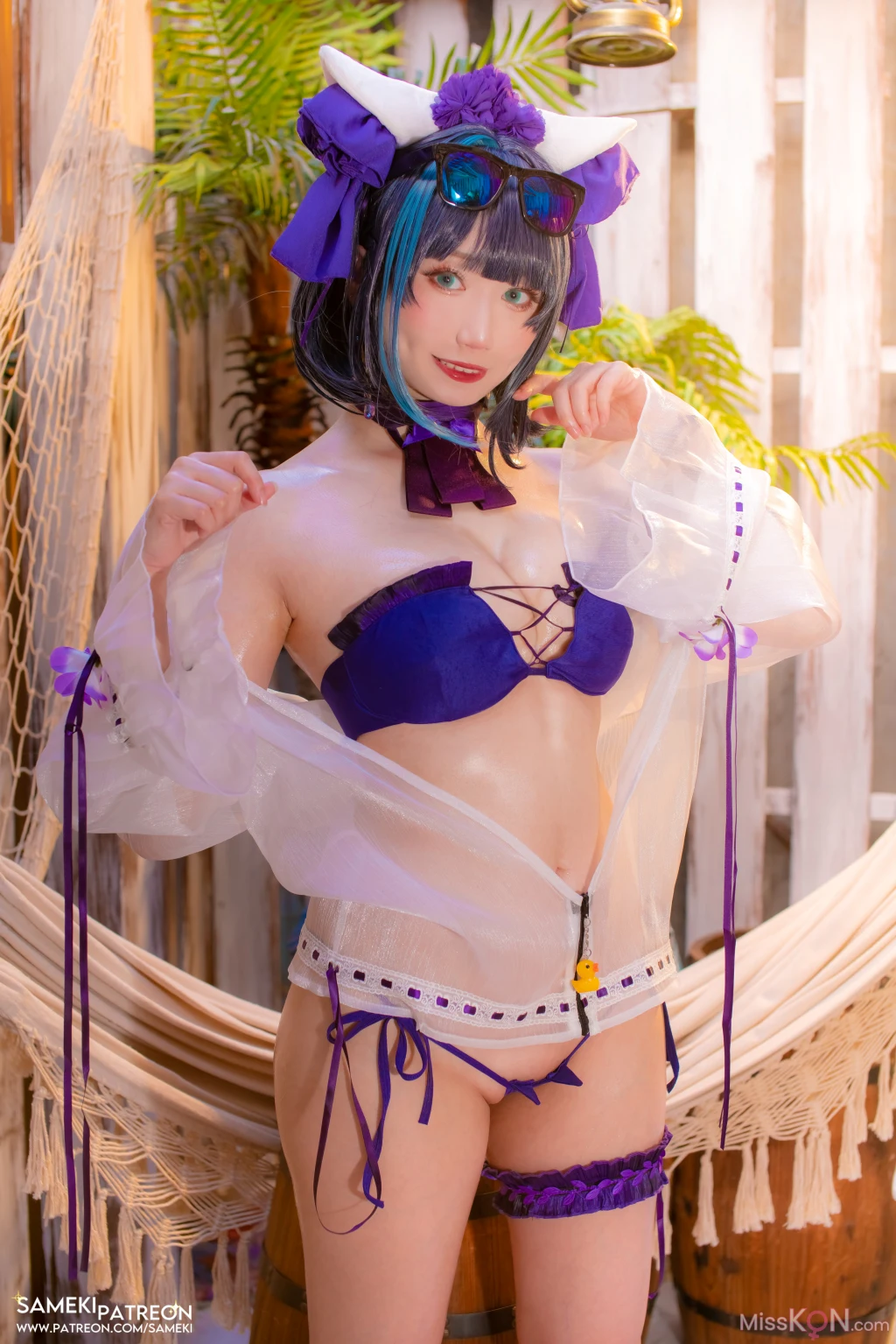 Coser@Sameki_ 柴郡 泳装