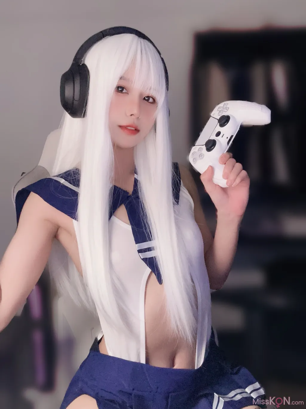 Coser@布丁大法 (Pudding Dafa)_ 白毛女友