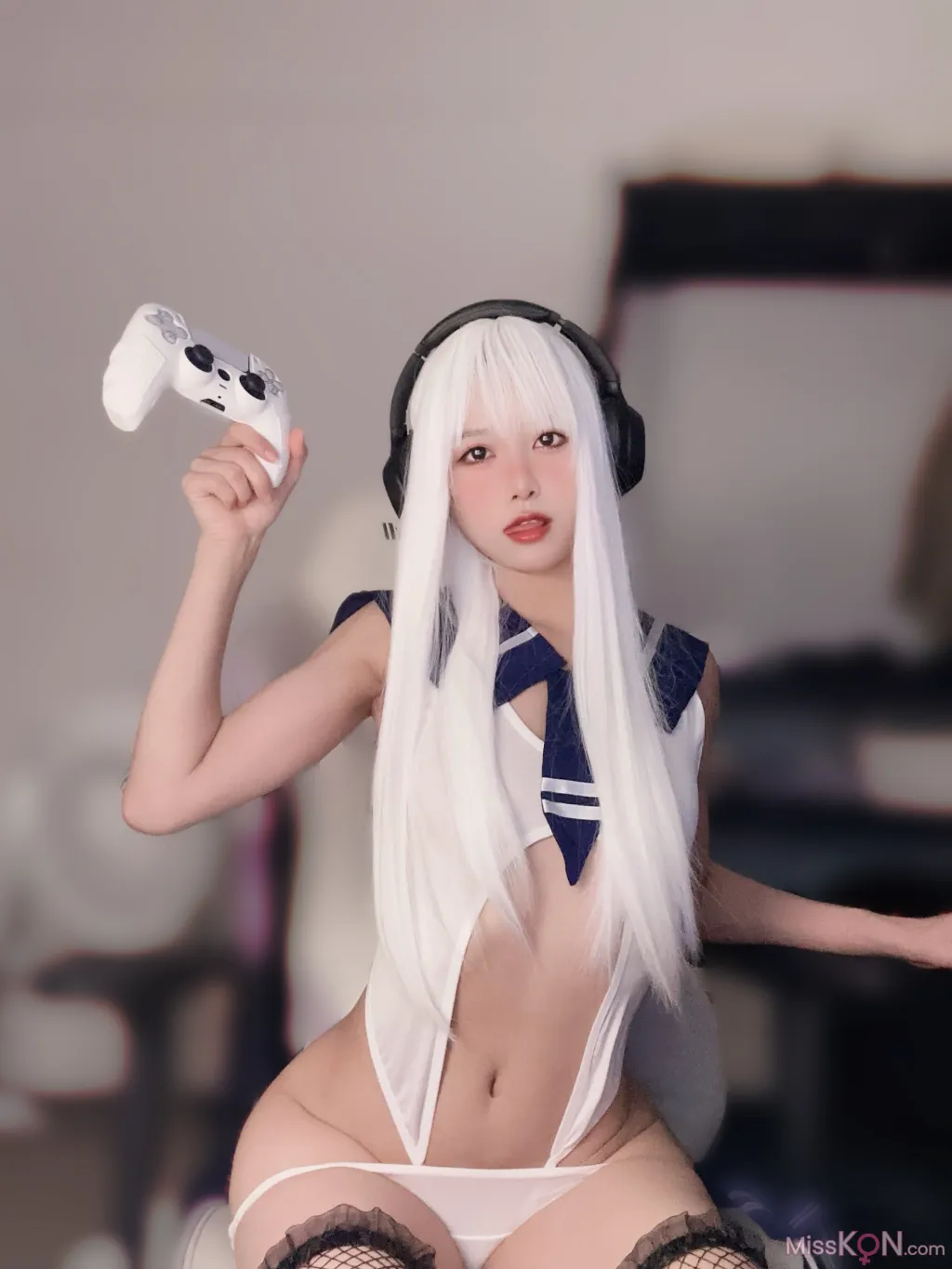 Coser@布丁大法 (Pudding Dafa)_ 白毛女友