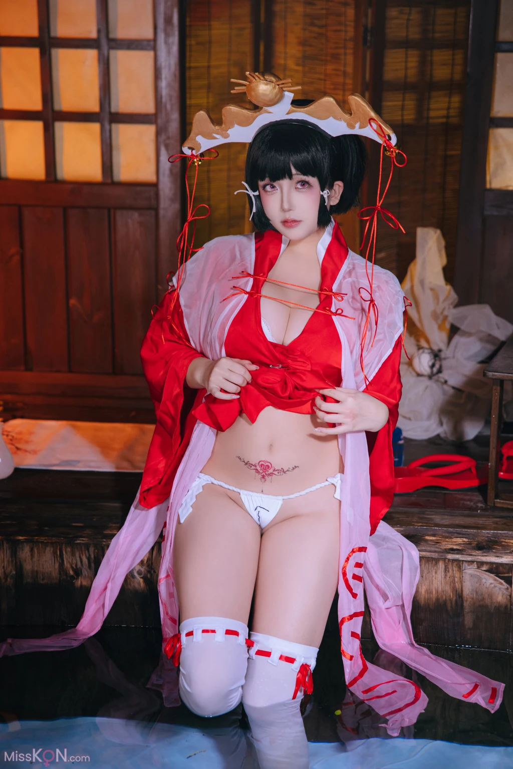 Coser@日奈娇_ 辉夜巫女