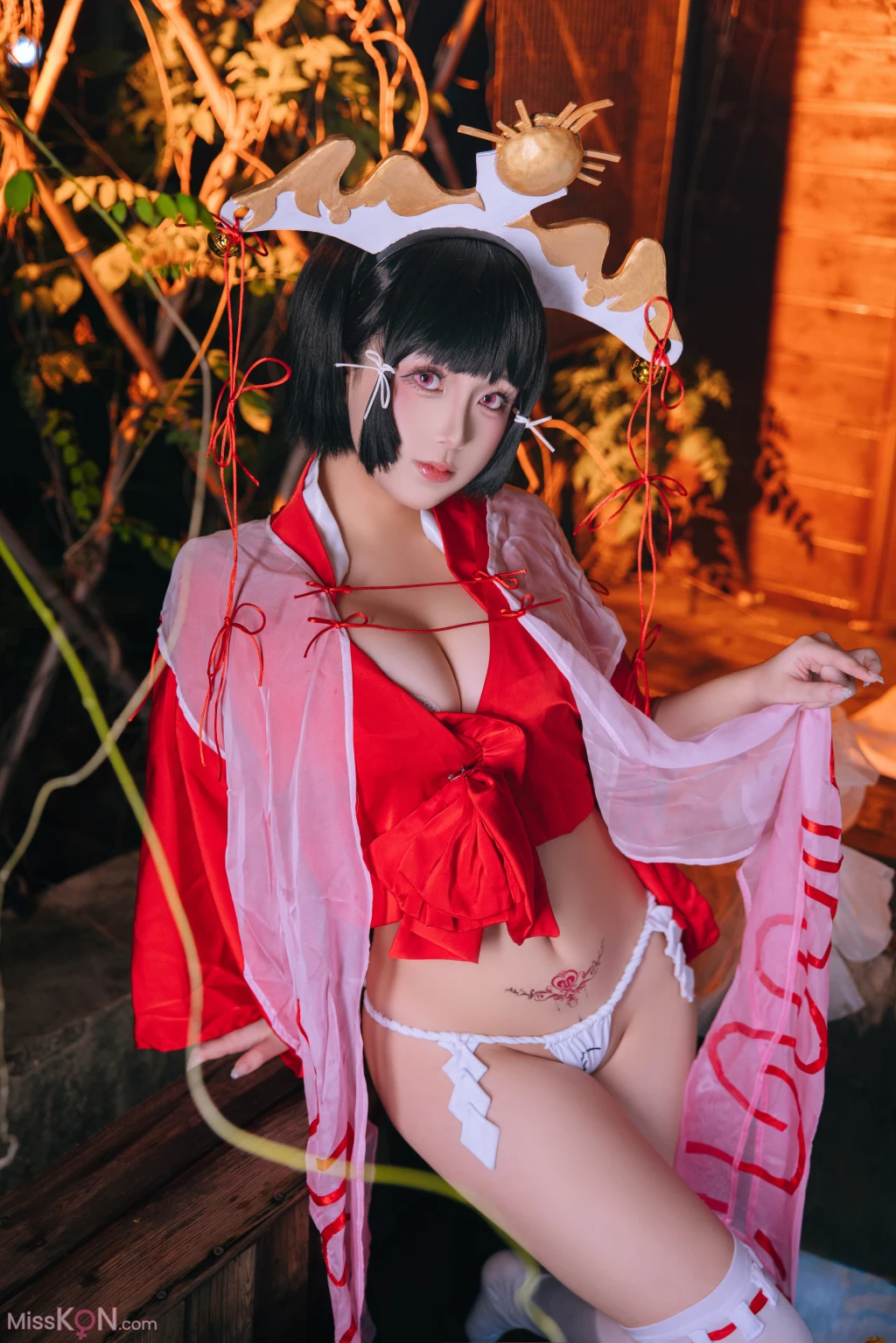 Coser@日奈娇_ 辉夜巫女