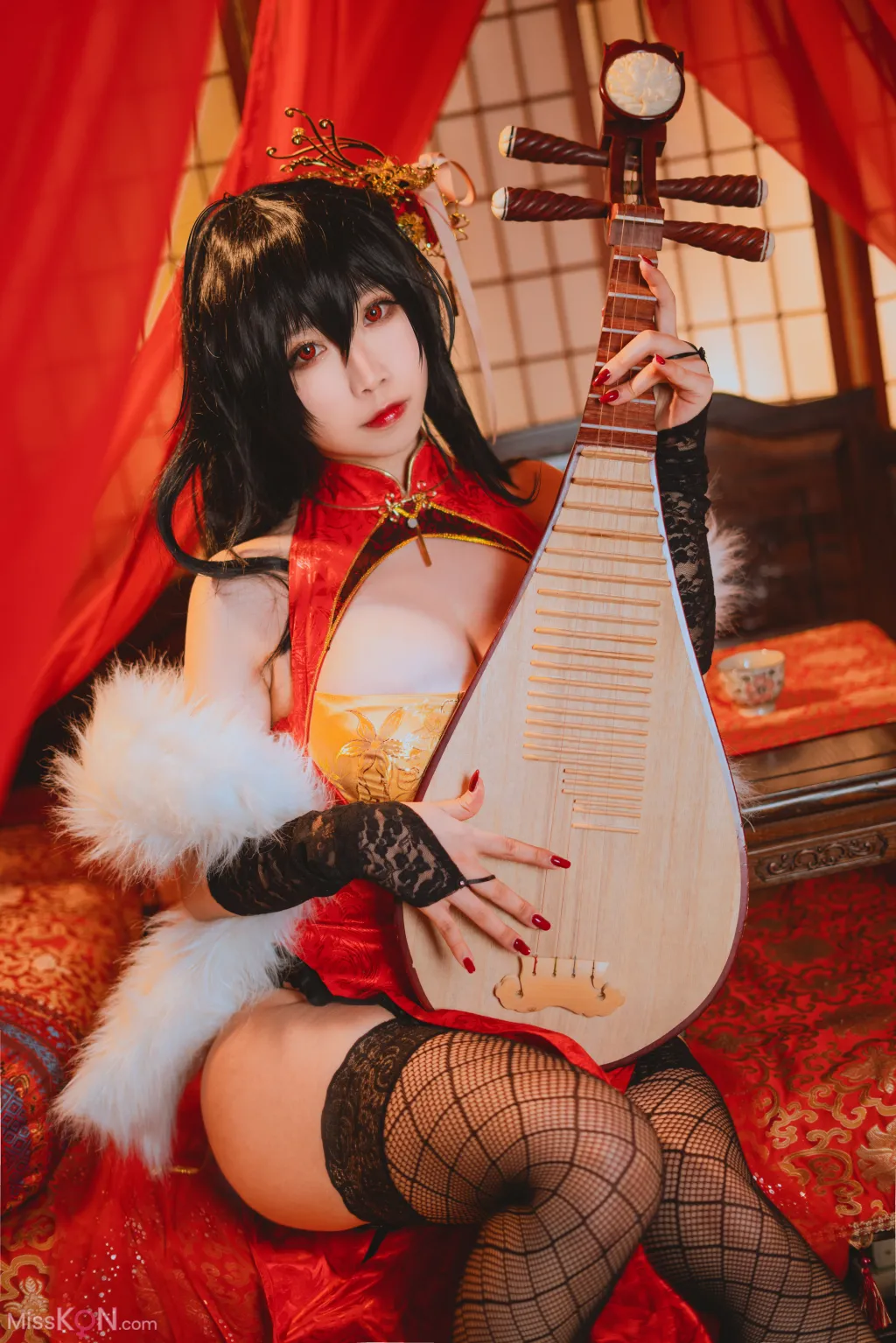 Coser@贞子蜜桃_ 大凤旗袍