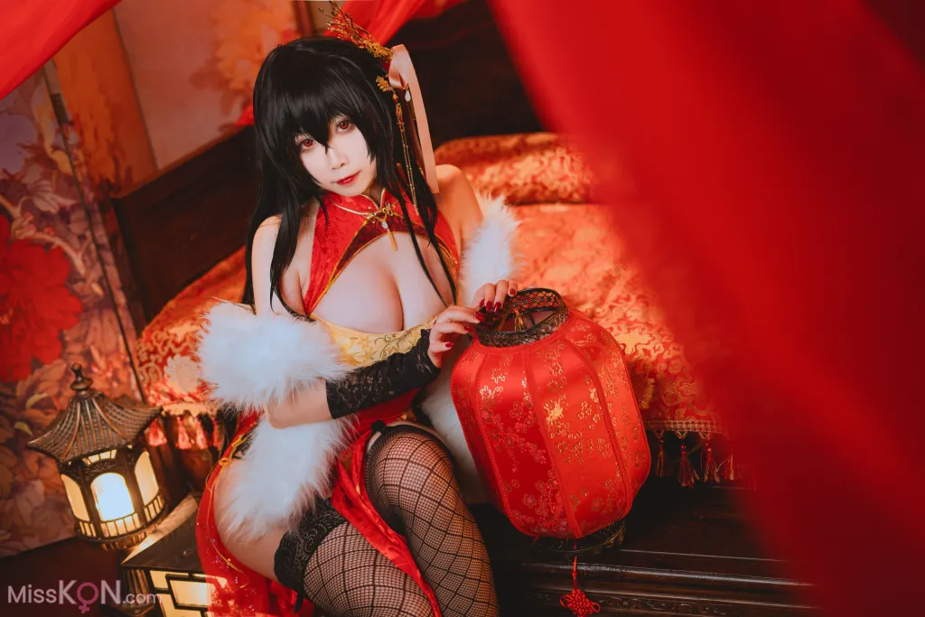 Coser@贞子蜜桃_ 大凤旗袍