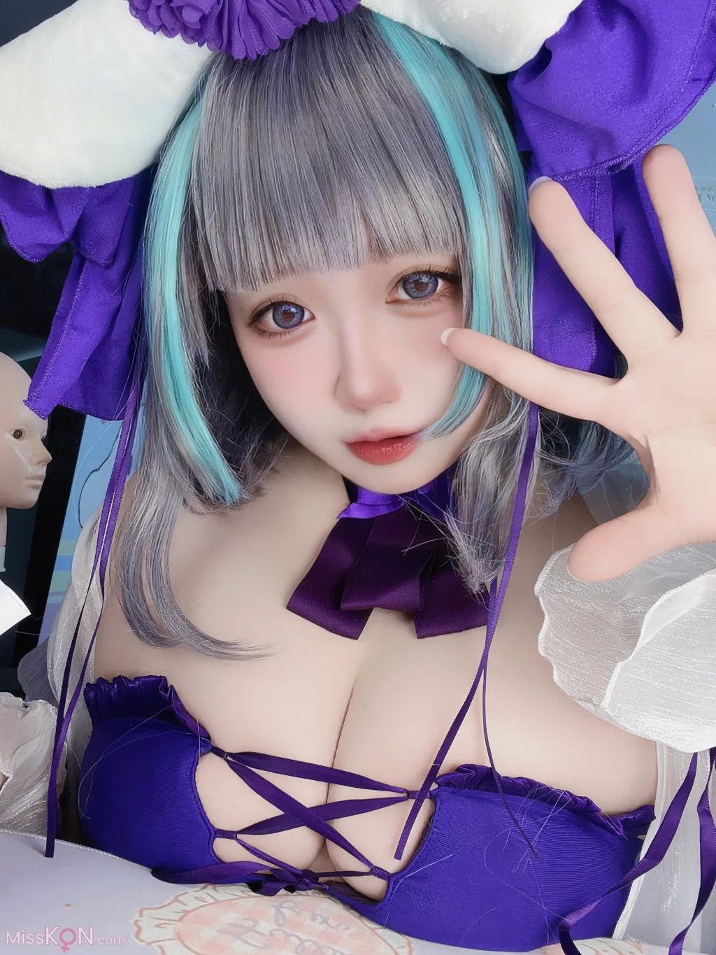 Coser@贞子蜜桃_ 碧蓝航线 柴郡泳装