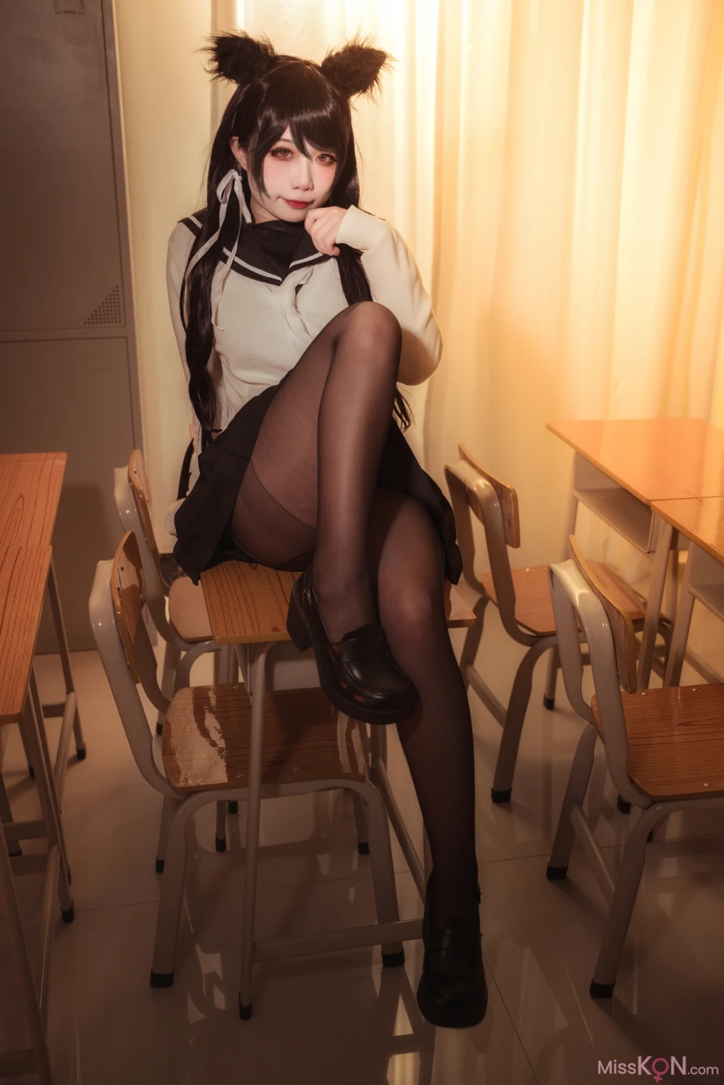 Coser@贞子蜜桃_ 碧蓝航线 爱宕高雄制服