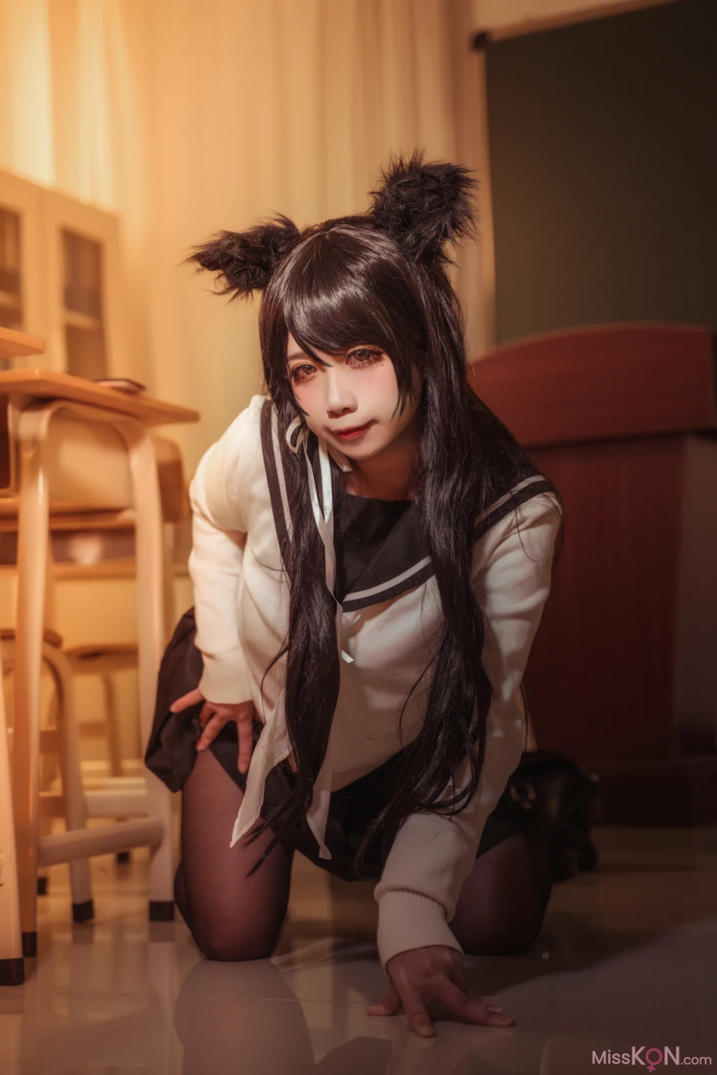 Coser@贞子蜜桃_ 碧蓝航线 爱宕高雄制服