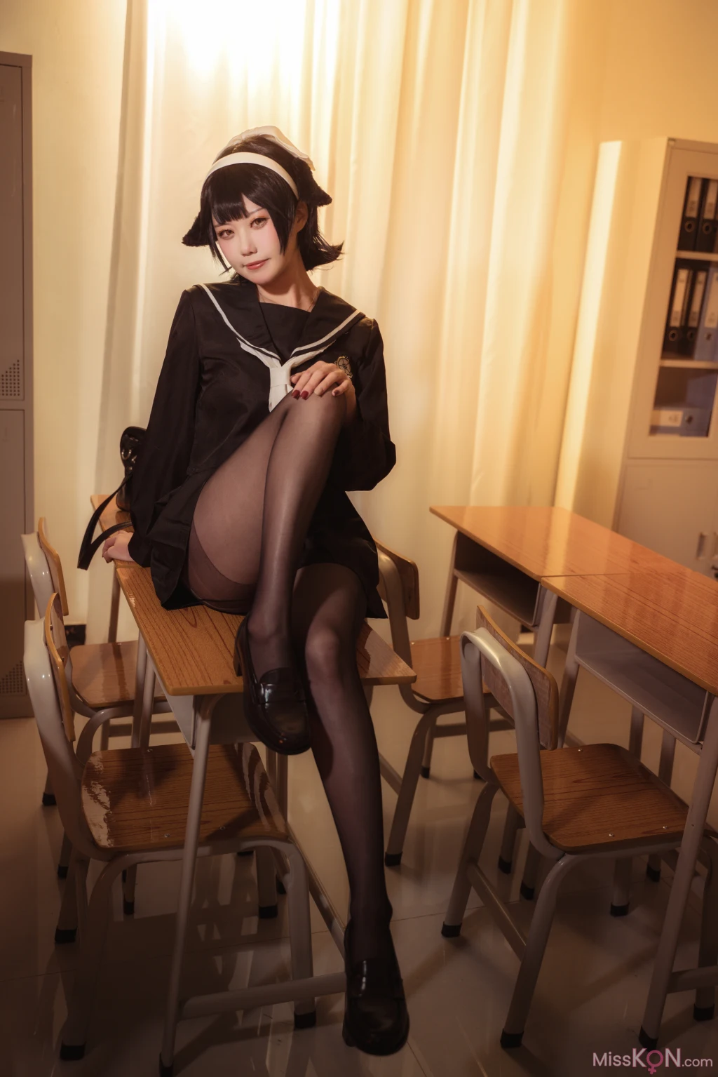 Coser@贞子蜜桃_ 碧蓝航线 爱宕高雄制服