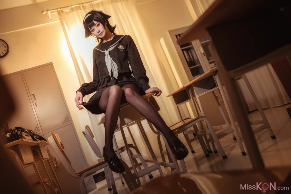 Coser@贞子蜜桃_ 碧蓝航线 爱宕高雄制服