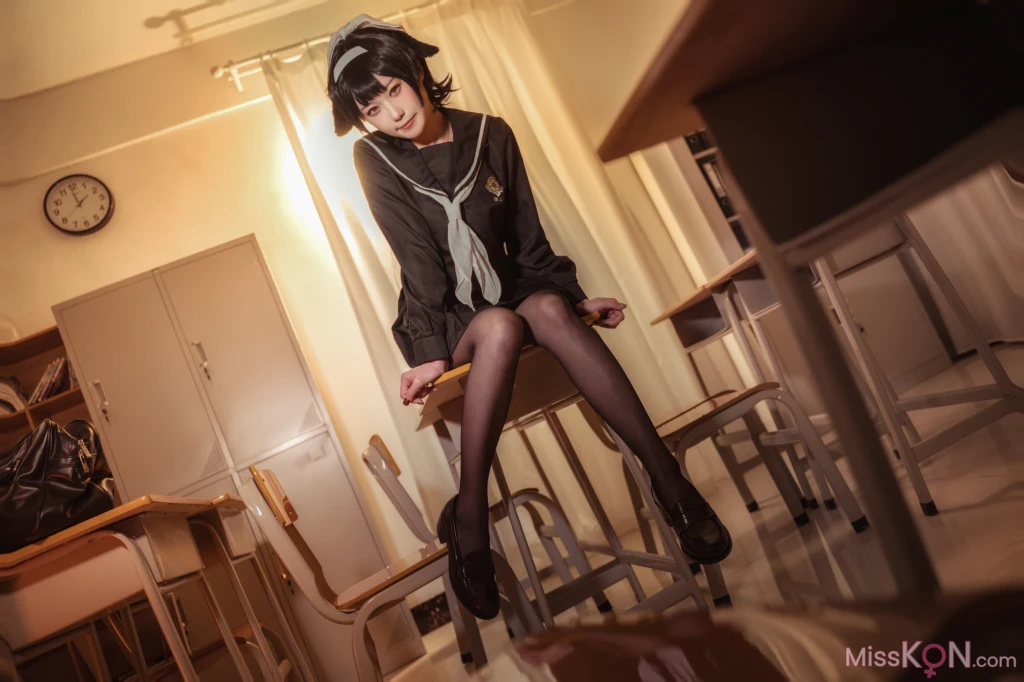 Coser@贞子蜜桃_ 碧蓝航线 爱宕高雄制服