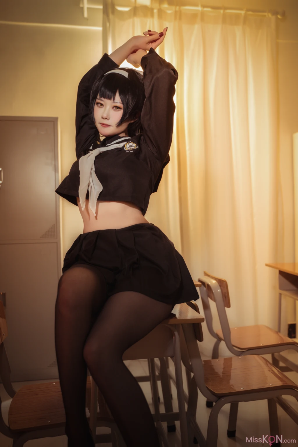 Coser@贞子蜜桃_ 碧蓝航线 爱宕高雄制服