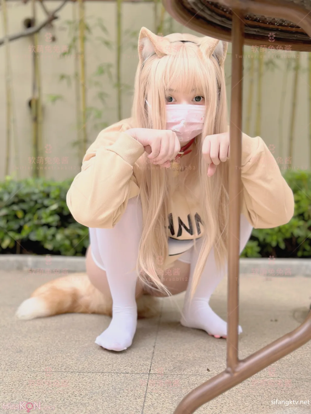 Coser@软萌兔兔酱_ 人型宠物之爱猫人士 玩弄逗猫女宠