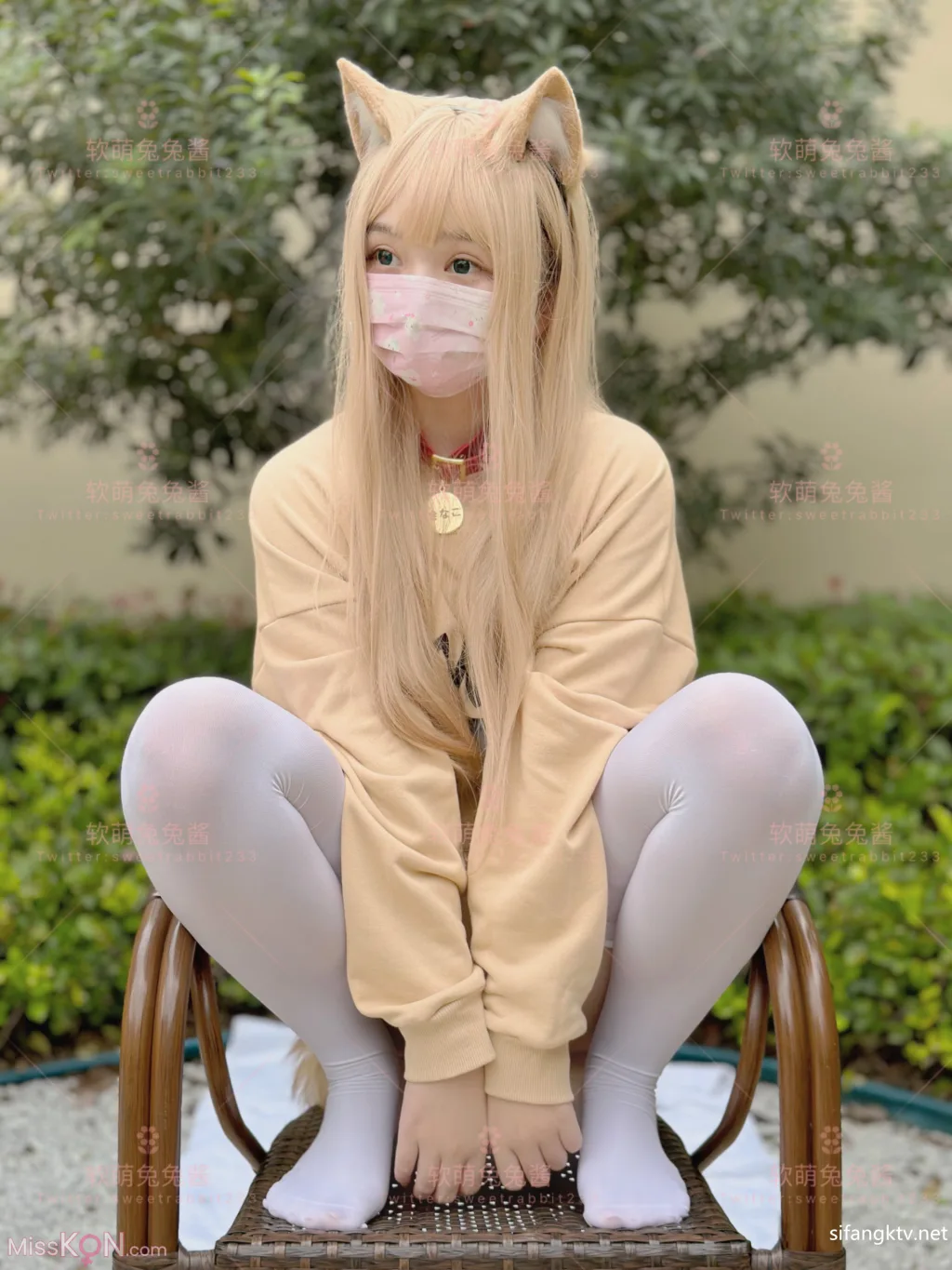 Coser@软萌兔兔酱_ 人型宠物之爱猫人士 玩弄逗猫女宠