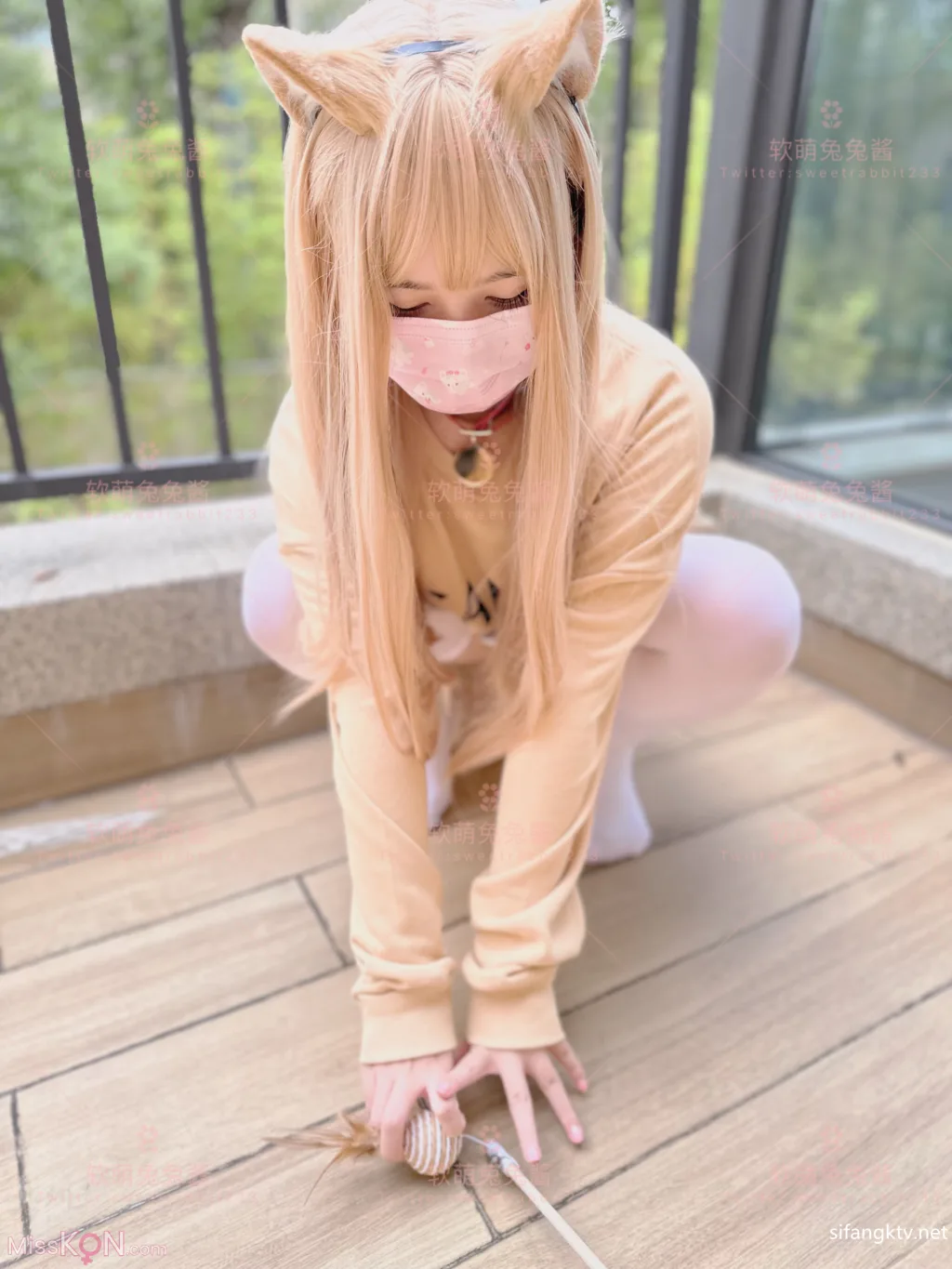 Coser@软萌兔兔酱_ 人型宠物之爱猫人士 玩弄逗猫女宠