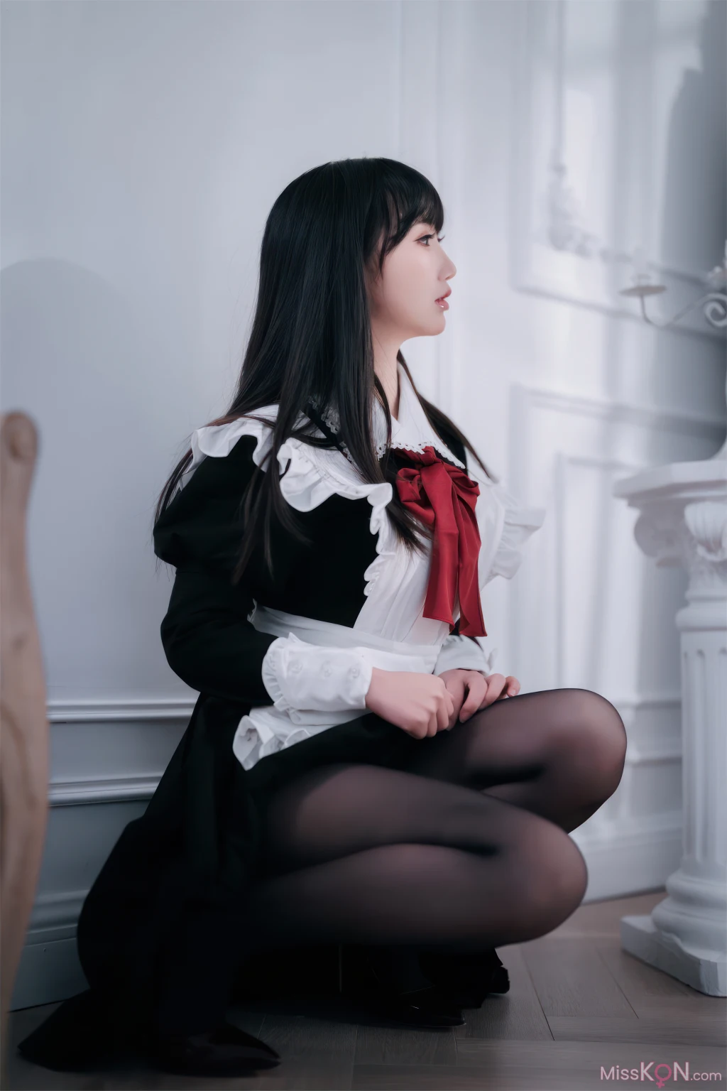 Coser@面饼仙儿_ 红高跟女仆