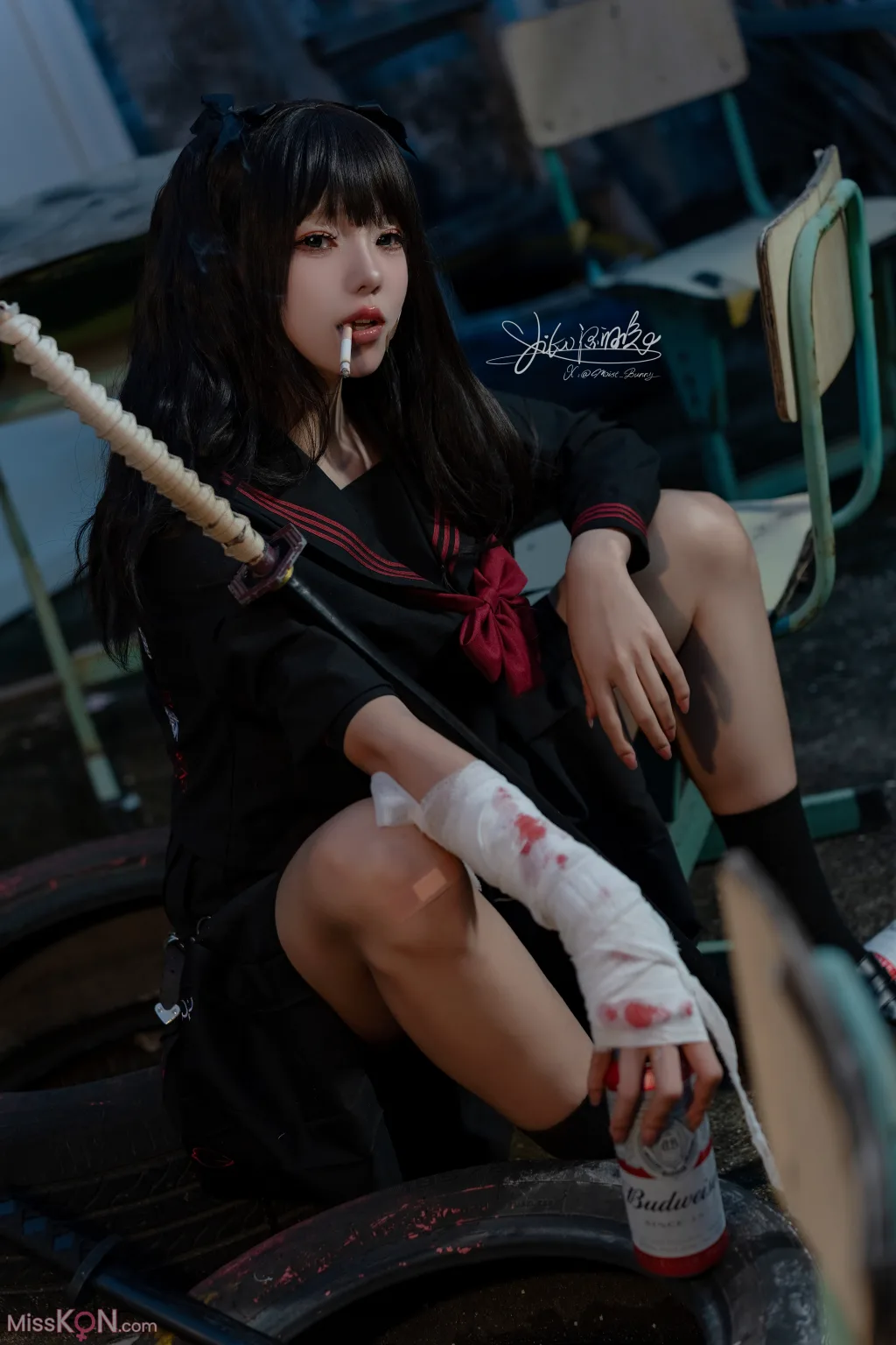 Coser@黏黏团子兔_ 不良女高