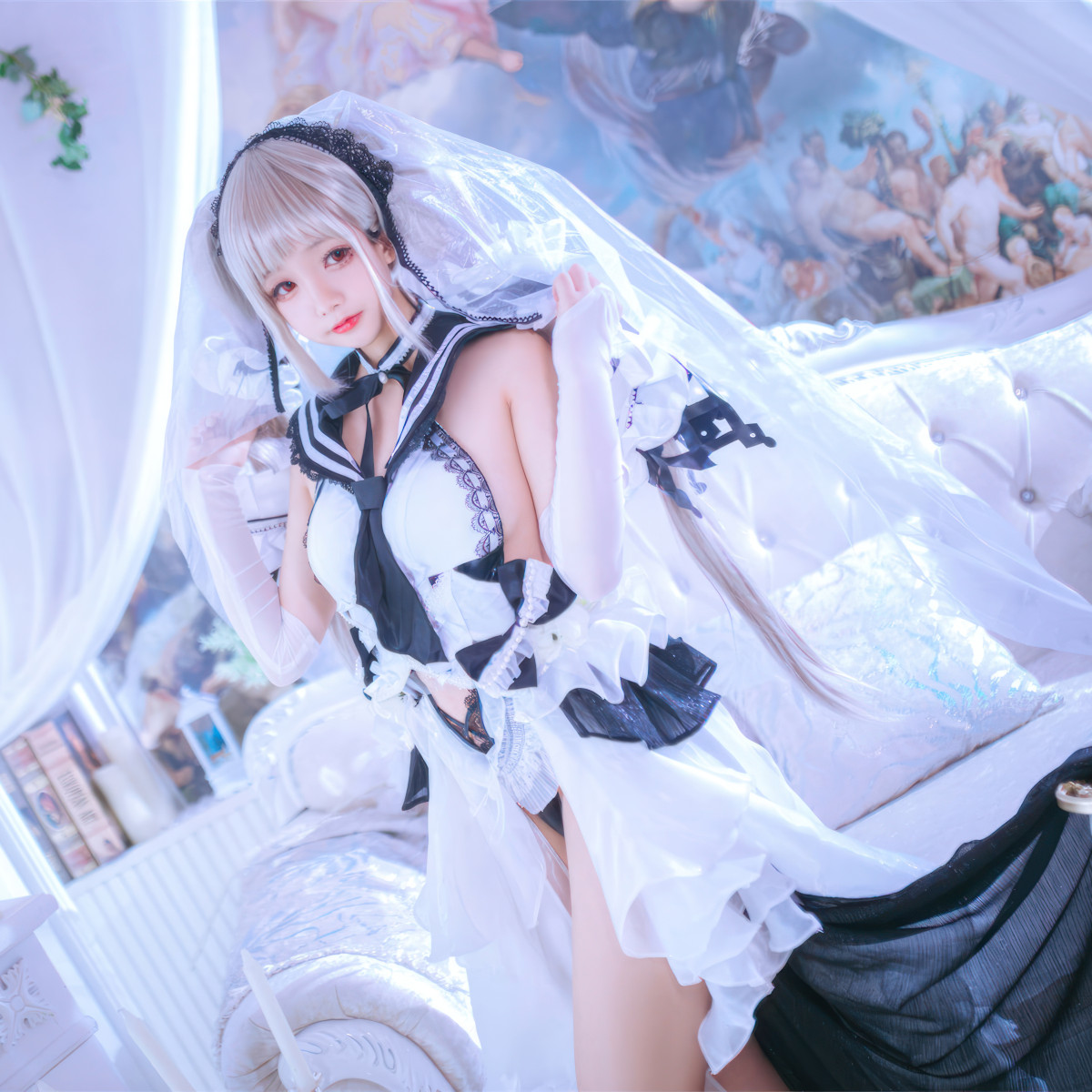 Cosplay Rinaijiao日奈娇 碧蓝航线 可畏大小姐