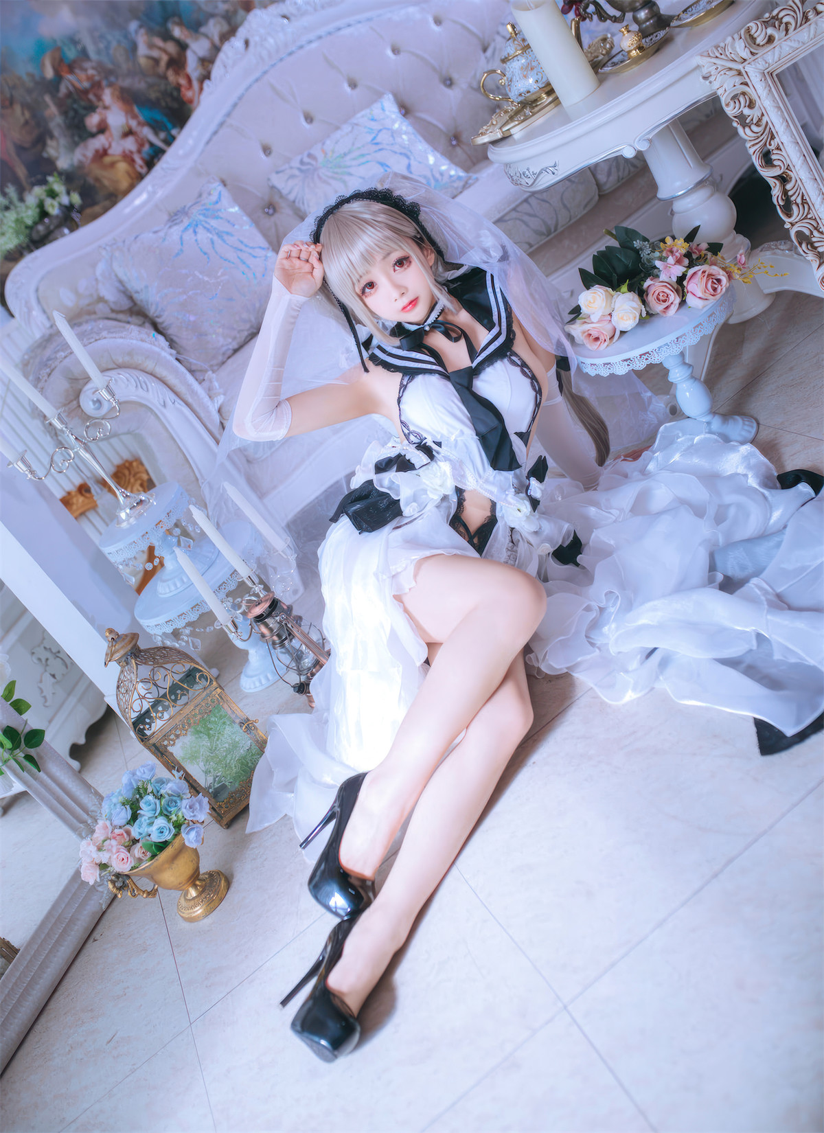 Cosplay Rinaijiao日奈娇 碧蓝航线 可畏大小姐