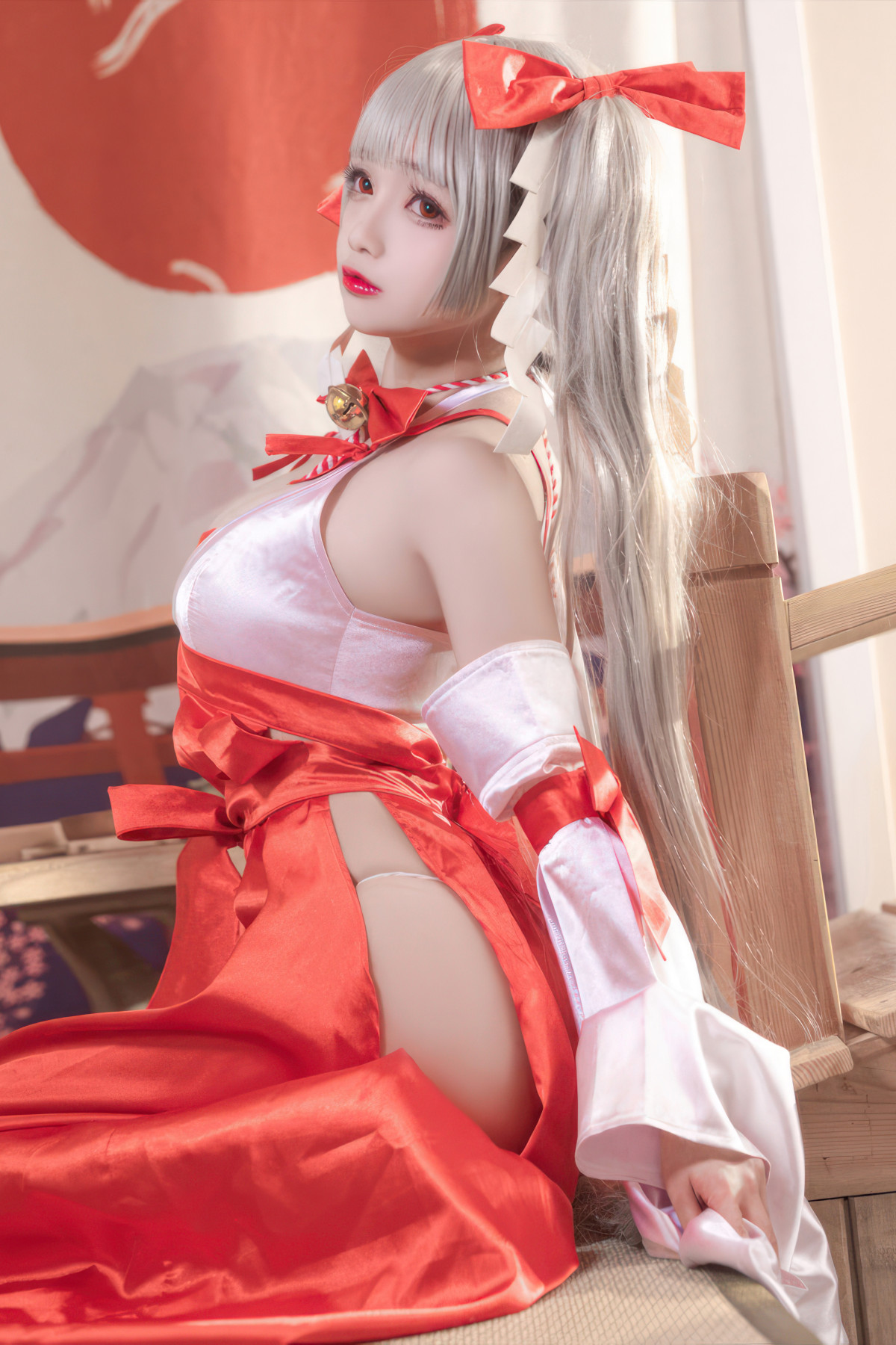 Cosplay Rinaijiao日奈娇 碧蓝航线 可畏巫女