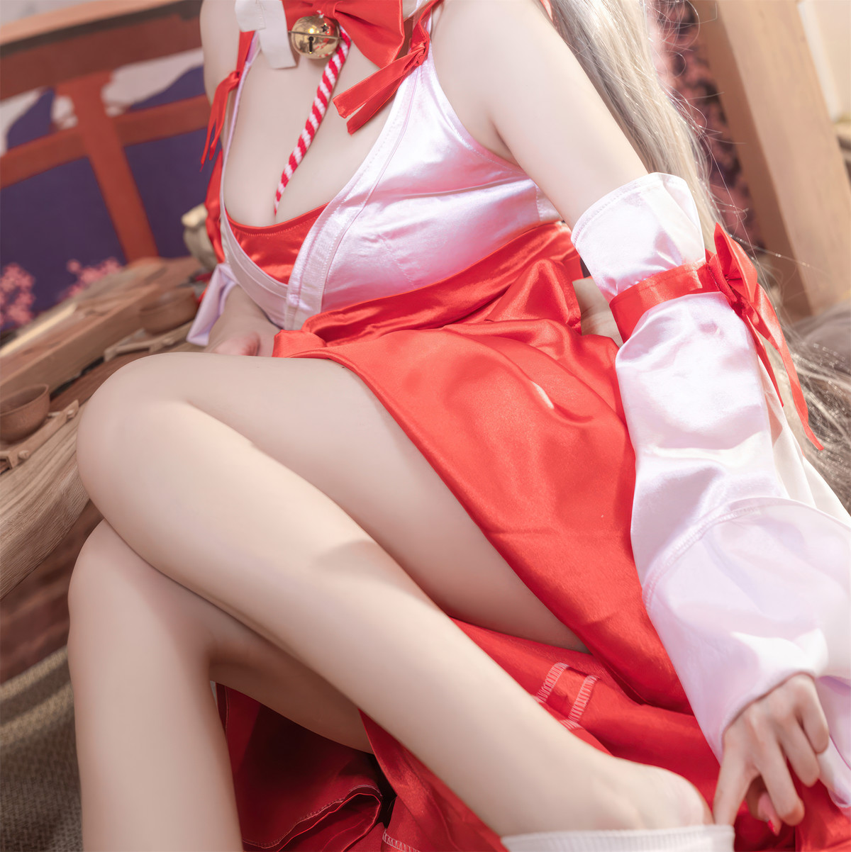 Cosplay Rinaijiao日奈娇 碧蓝航线 可畏巫女