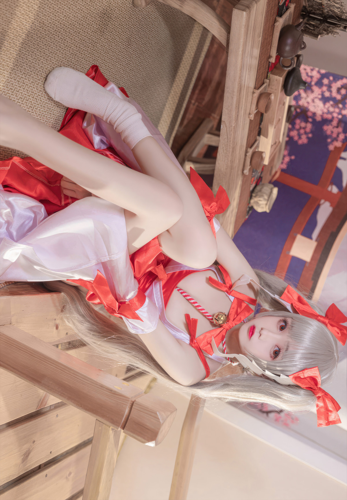 Cosplay Rinaijiao日奈娇 碧蓝航线 可畏巫女