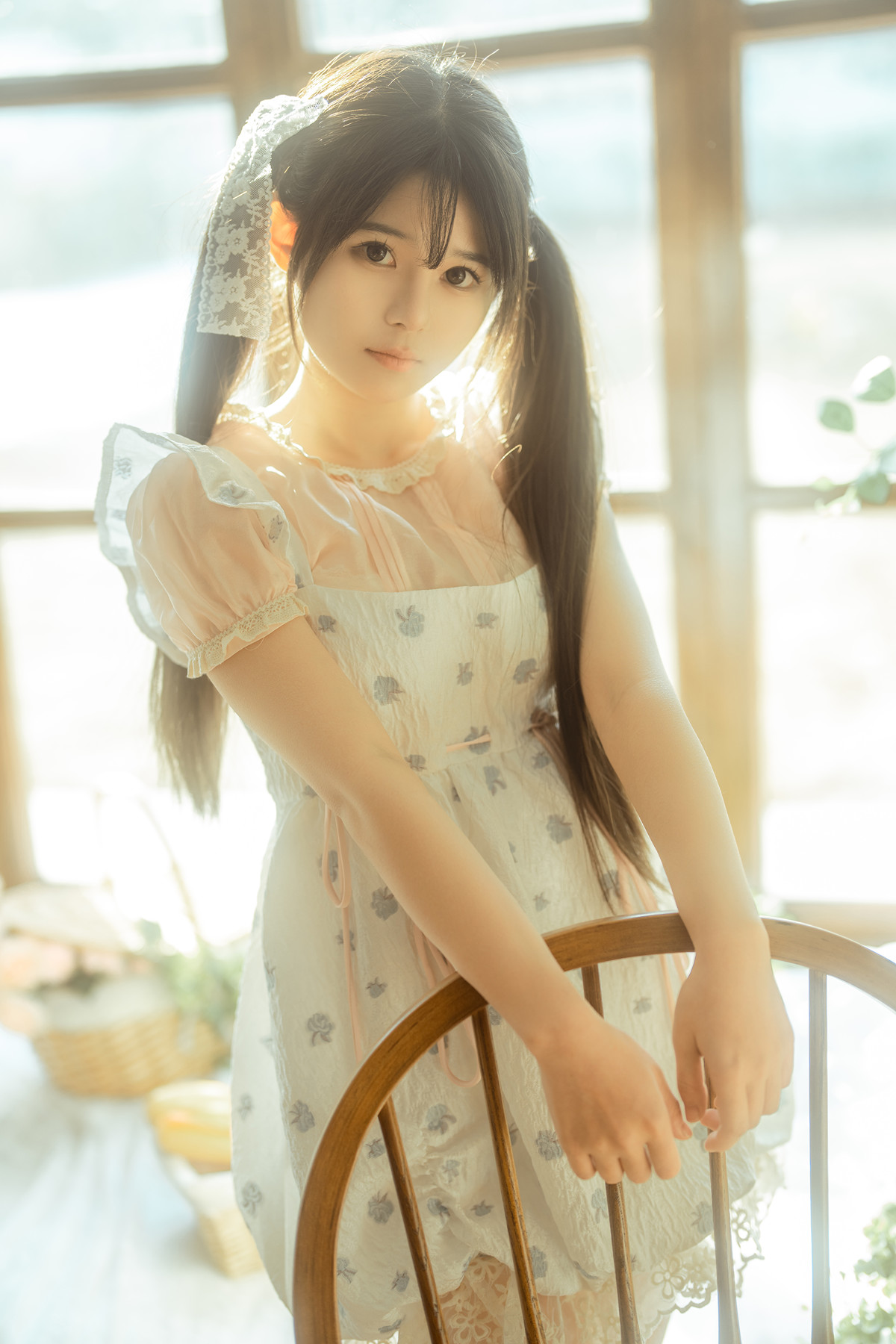 Cosplay Rua阮阮 花房 小裙子