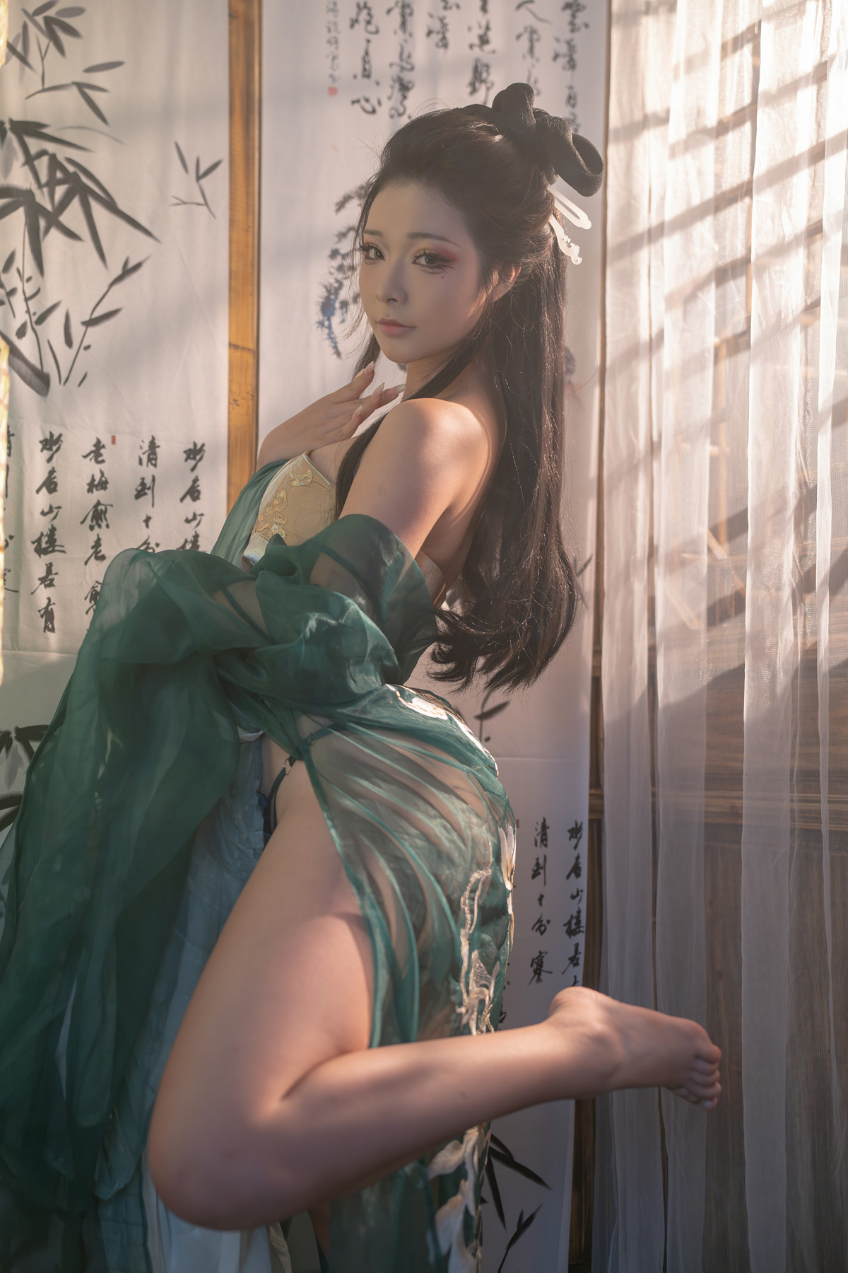 Cosplay Yuuhui玉汇 柳如烟 Liu Ruyan Set.01