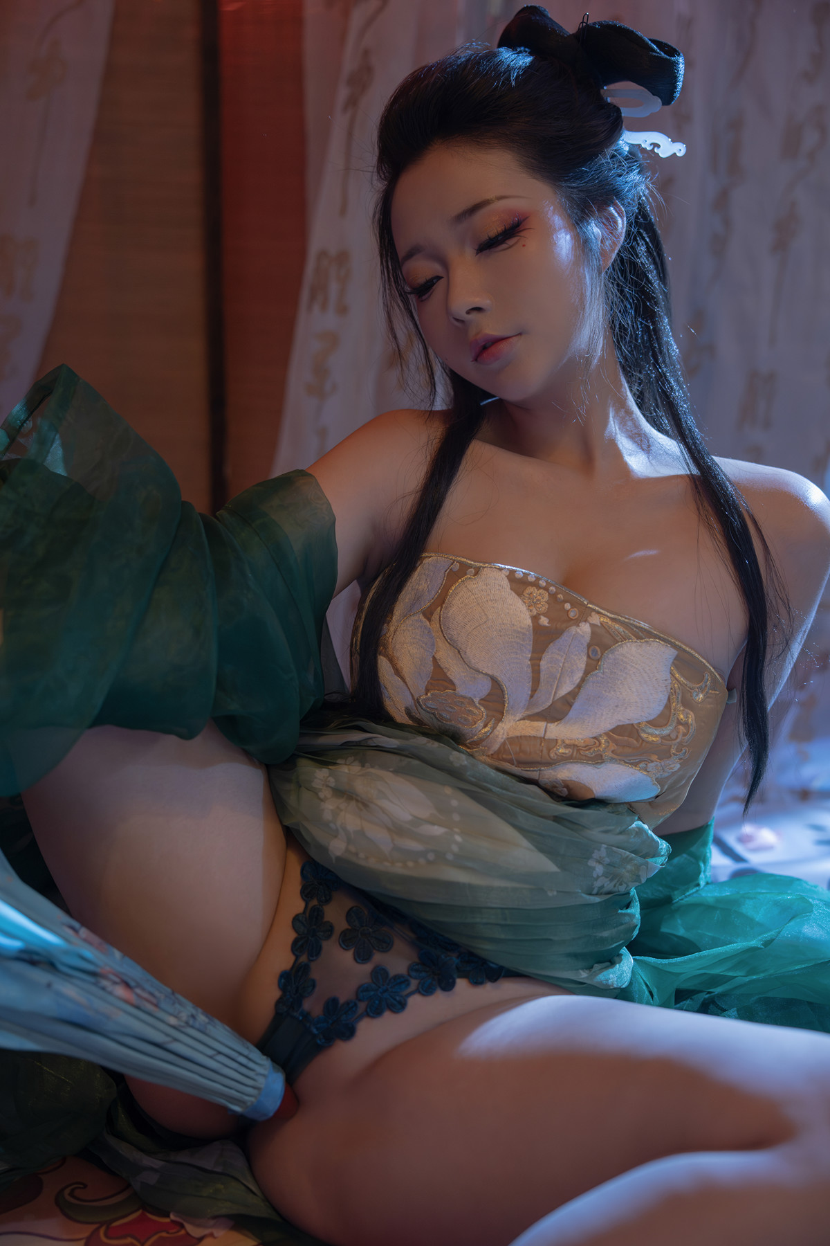 Cosplay Yuuhui玉汇 柳如烟 Liu Ruyan Set.01