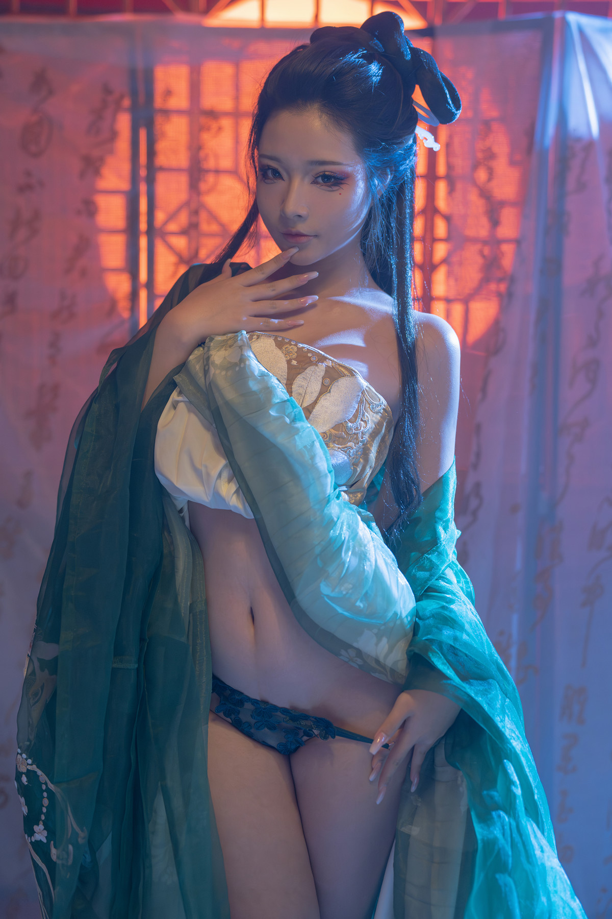 Cosplay Yuuhui玉汇 柳如烟 Liu Ruyan Set.02