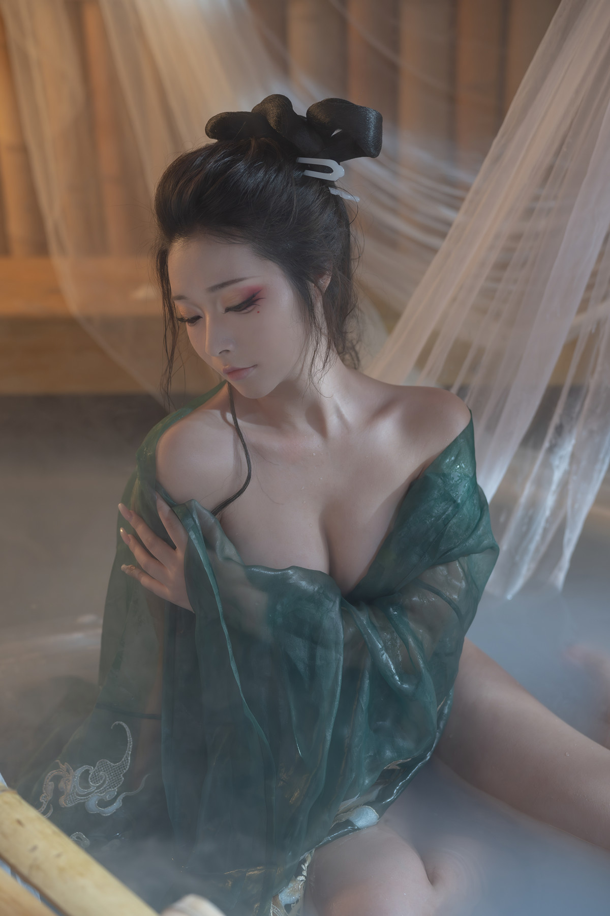 Cosplay Yuuhui玉汇 柳如烟 Liu Ruyan Set.02