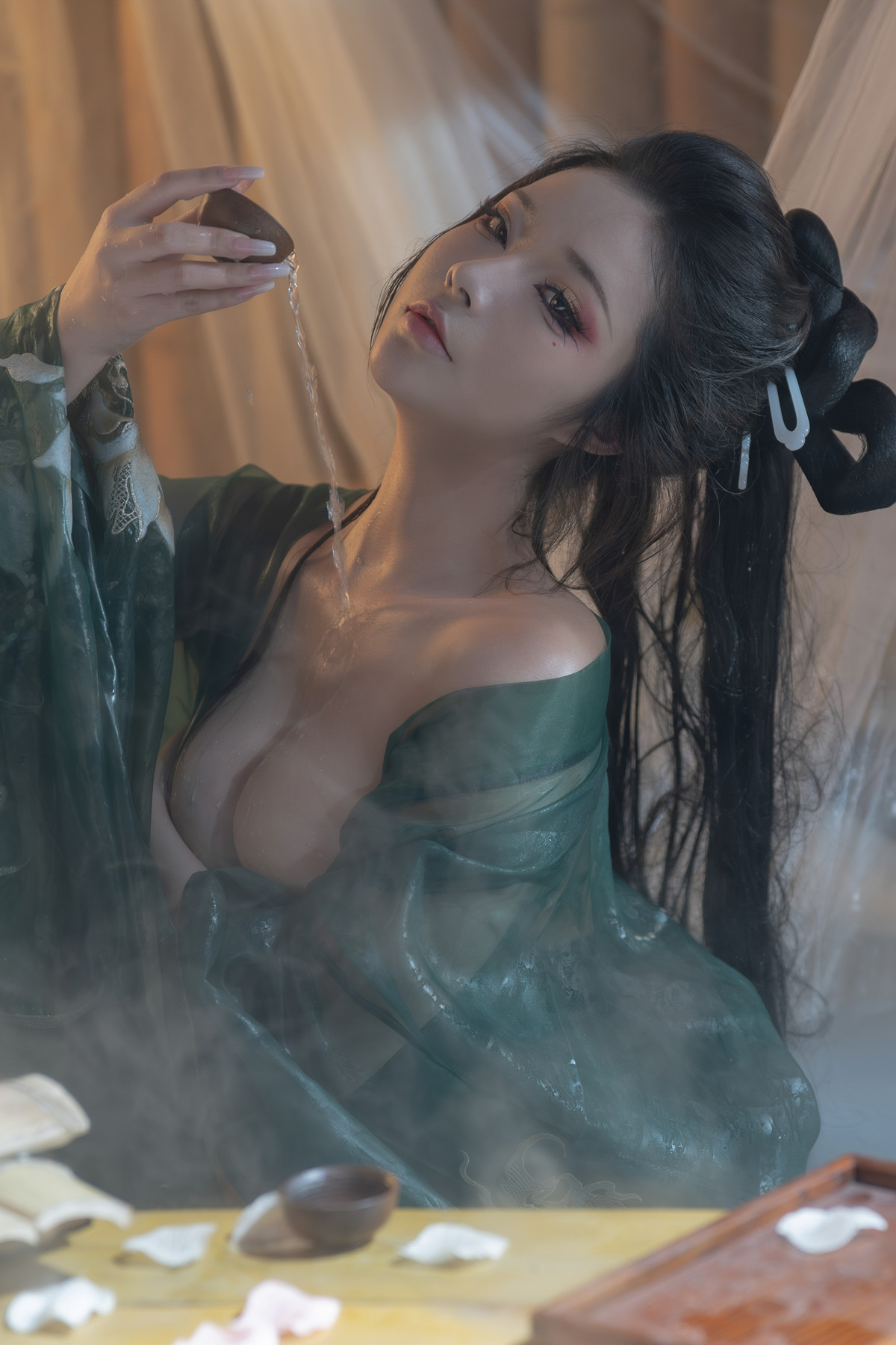 Cosplay Yuuhui玉汇 柳如烟 Liu Ruyan Set.02