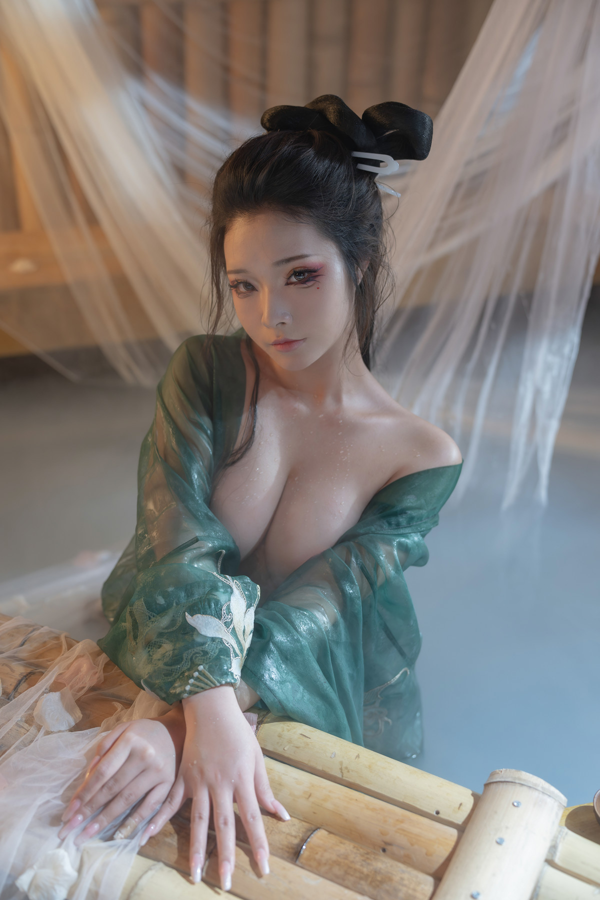 Cosplay Yuuhui玉汇 柳如烟 Liu Ruyan Set.02