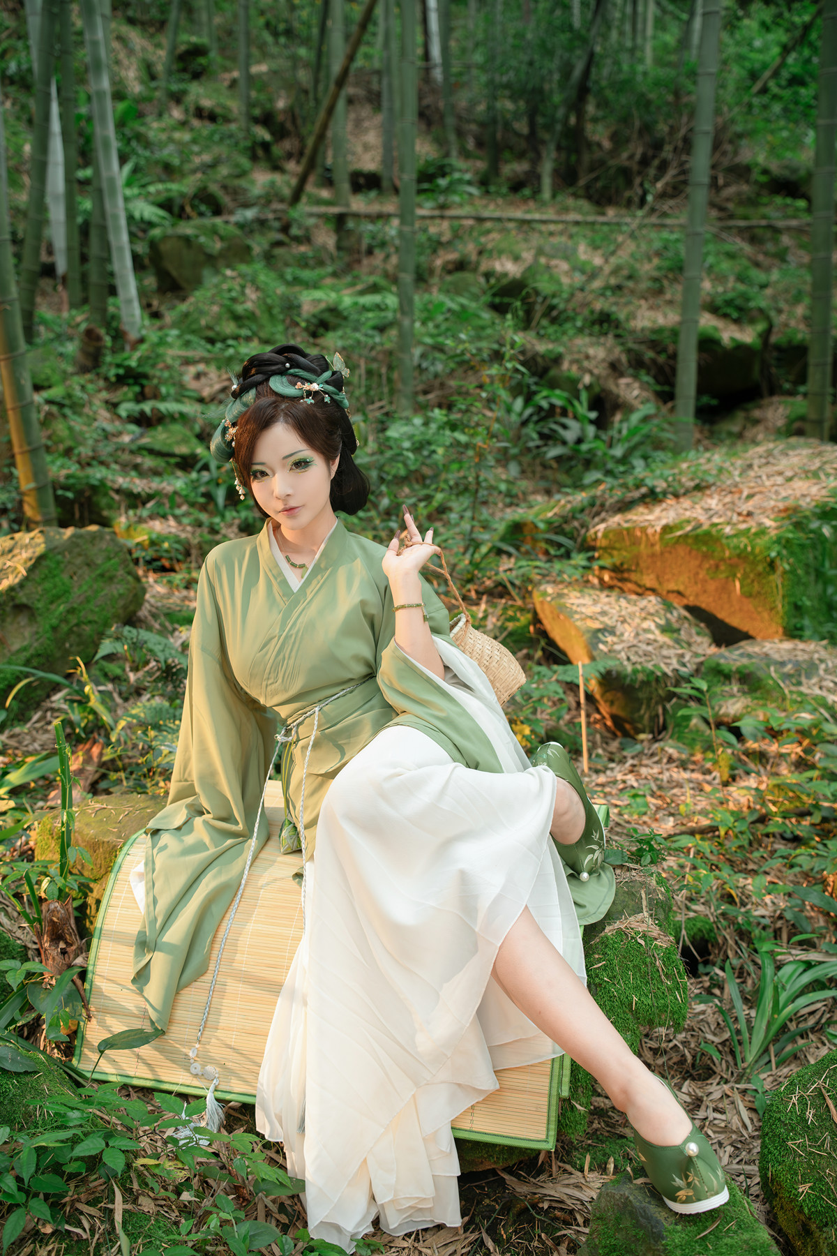 Cosplay Yuuhui玉汇 粽叶仙 Set.01