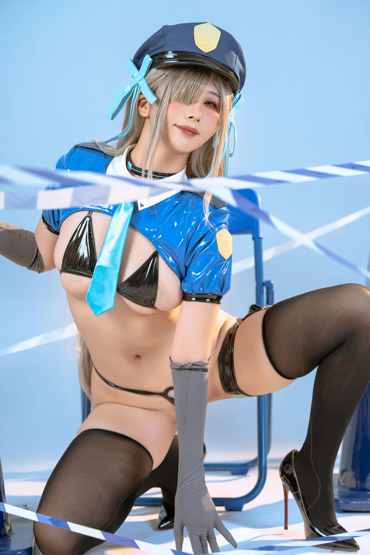 Cosplay 云溪溪Yunx1x1 奶桃 蔚蓝档案 之濑明日奈 Set.02